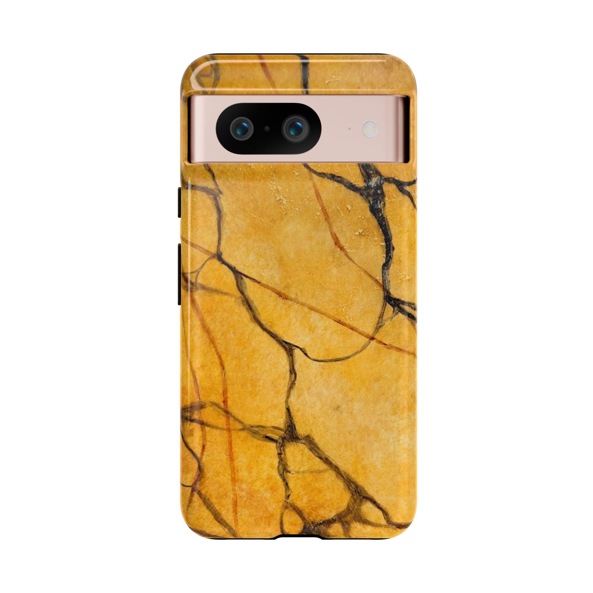 Sexy Gold Marbleized Phone Cases designed by Studio Blitz