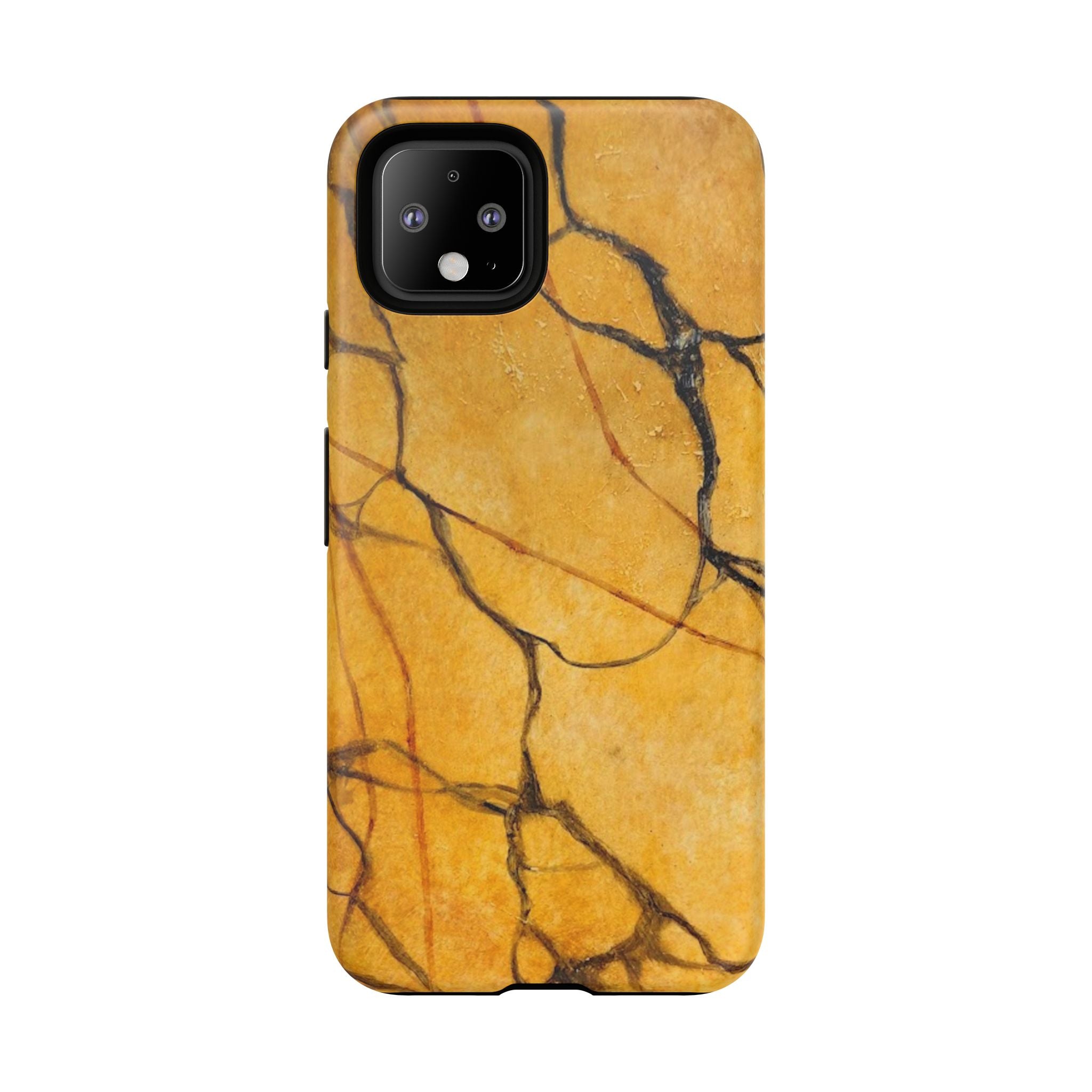 Sexy Gold Marbleized Phone Cases designed by Studio Blitz
