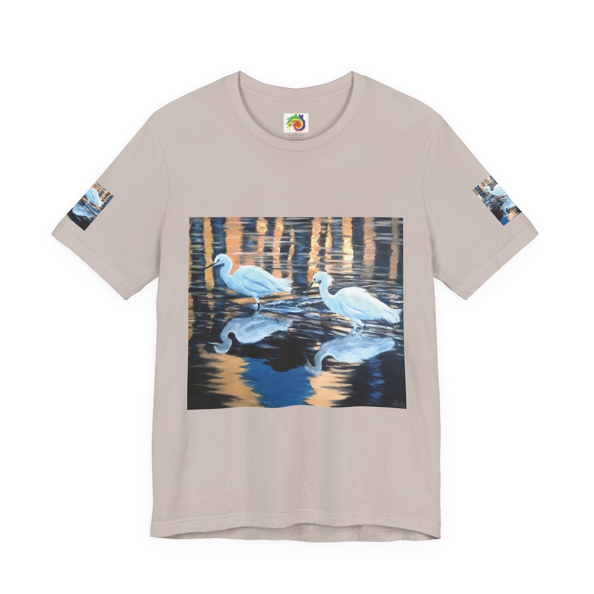 Egret Reflection Unisex Tee