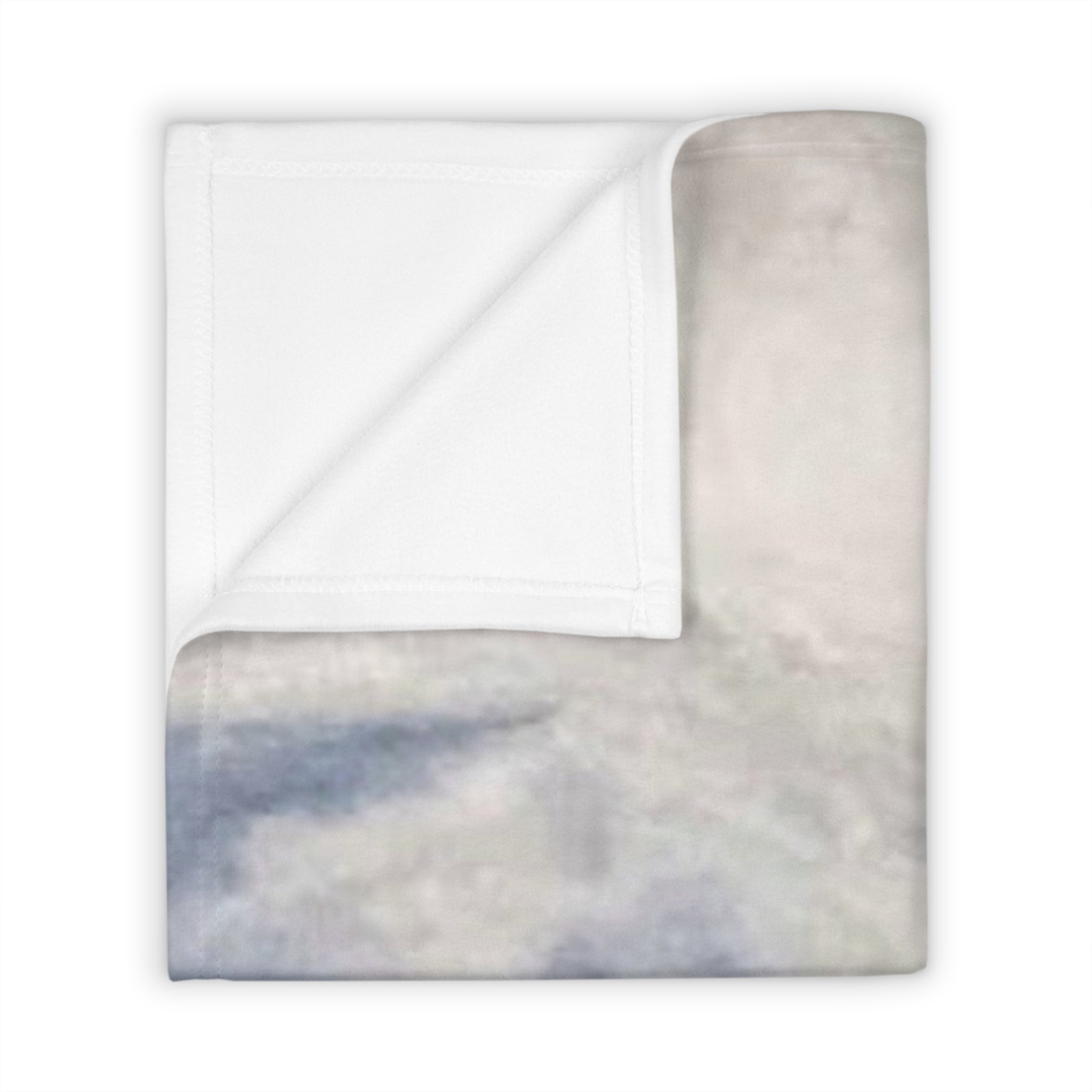 Throw Blanket - Sunrise Ocean Surf painted by Studio Blitz
