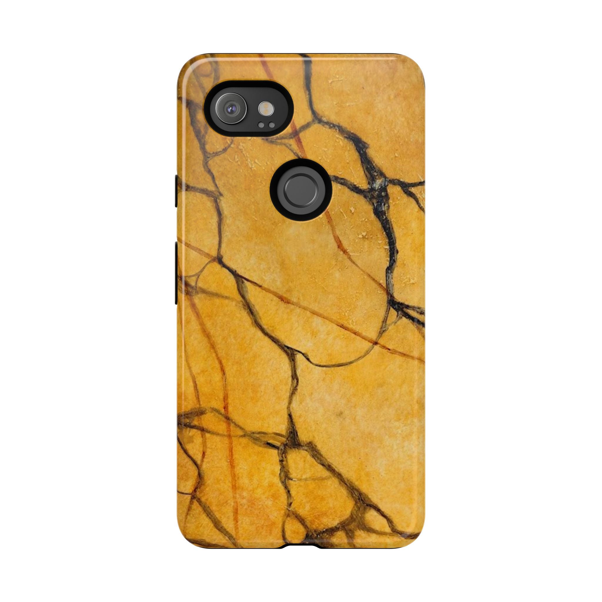 Sexy Gold Marbleized Phone Cases designed by Studio Blitz