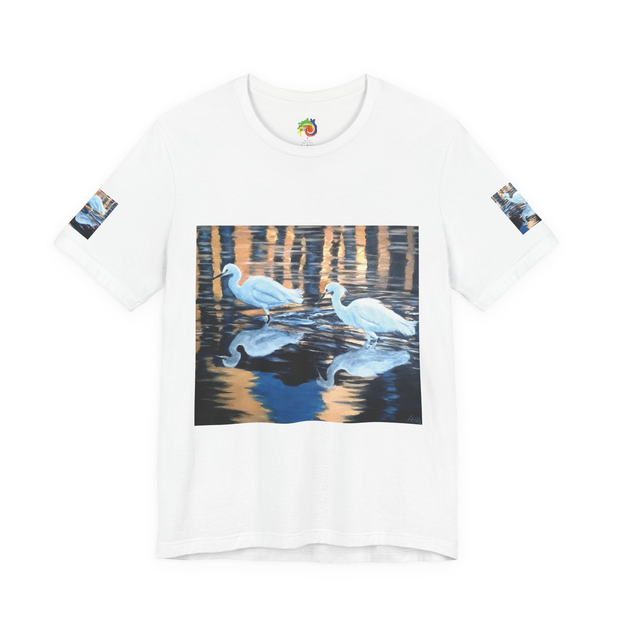 Egret Reflection Unisex Tee