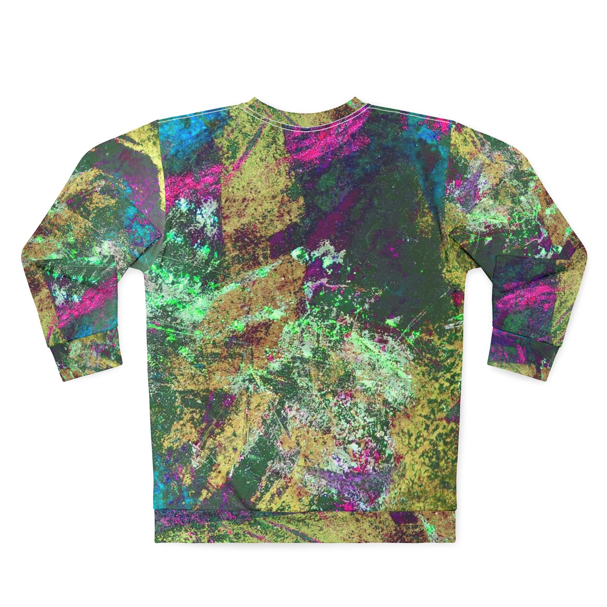 Unisex Sweatshirt Vibrant Abstract Art by Studio Blitz