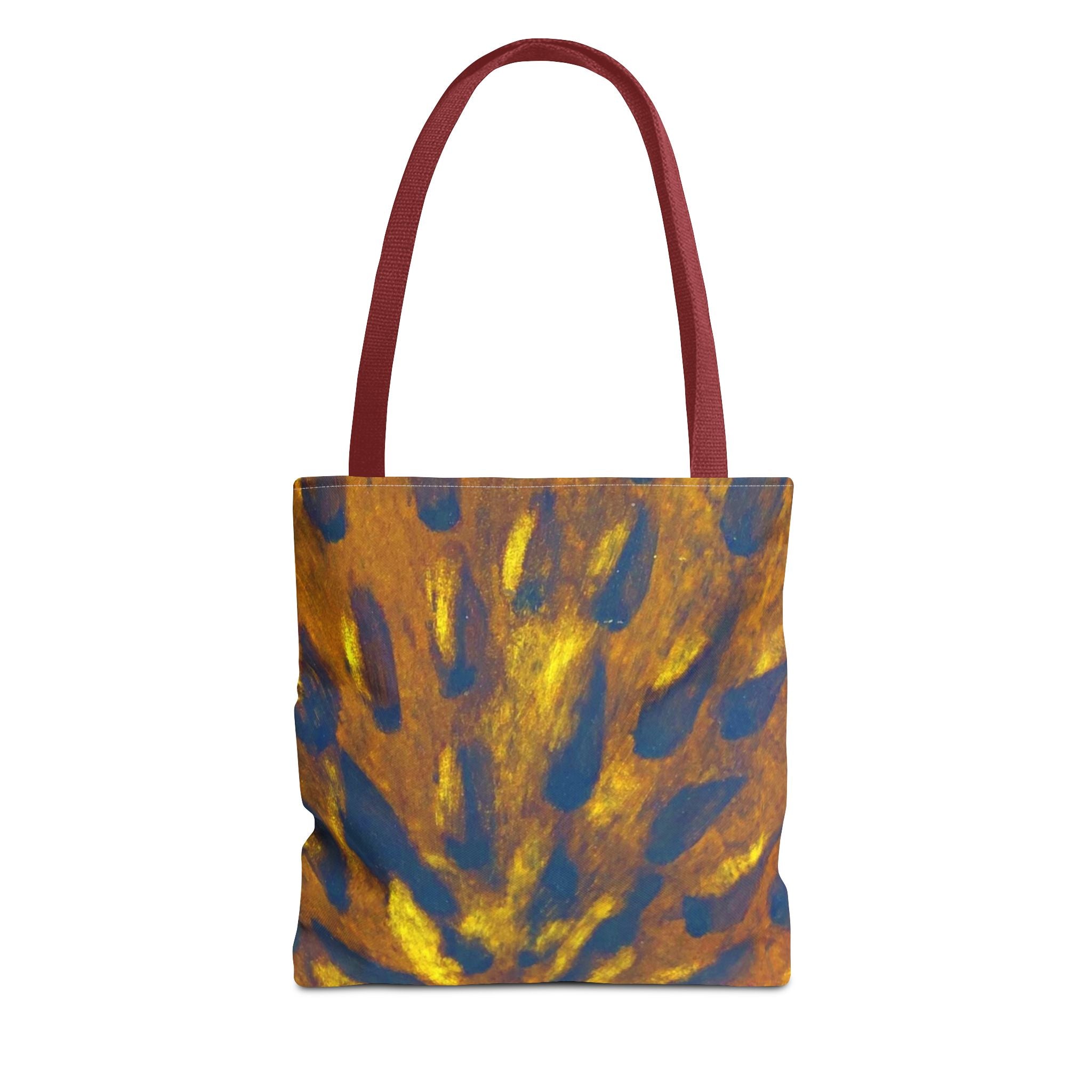 Vibrant Art Tote Bag Designed by Studio Blitz to Walk on the Wild Side for Carryall