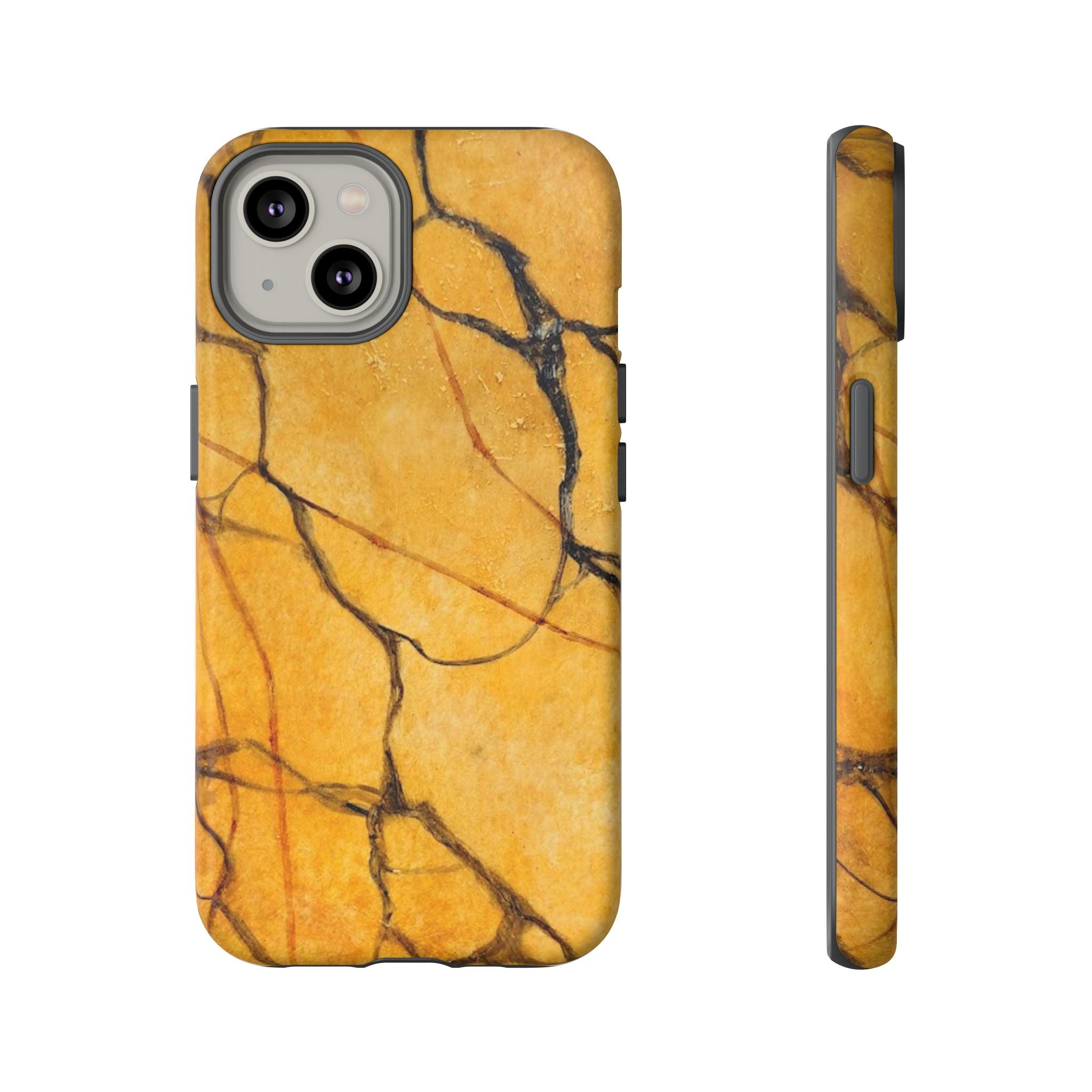Sexy Gold Marbleized Phone Cases designed by Studio Blitz