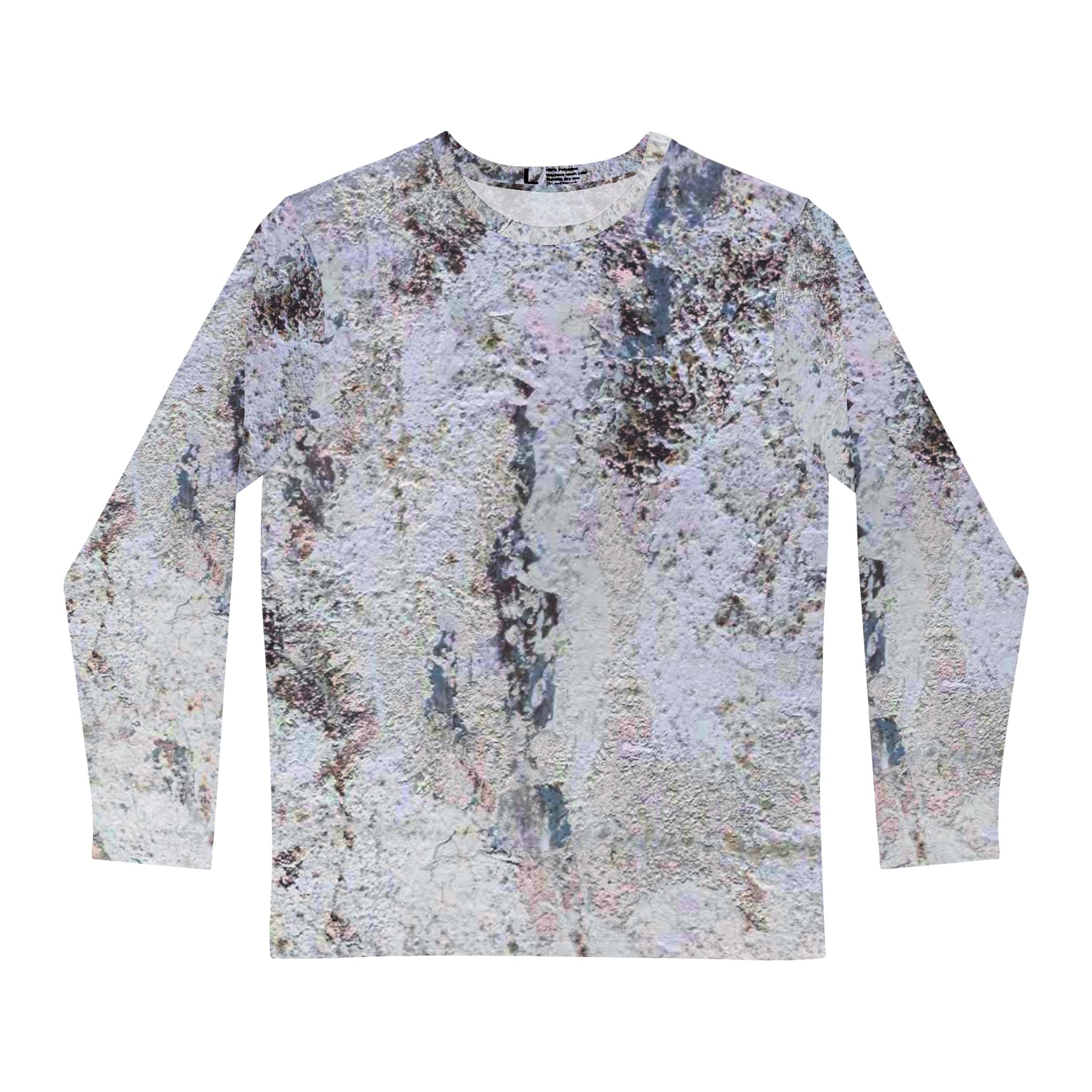 Men's Long Sleeve Shirt - Eye-Catching Abstract Art by Studio Blitz