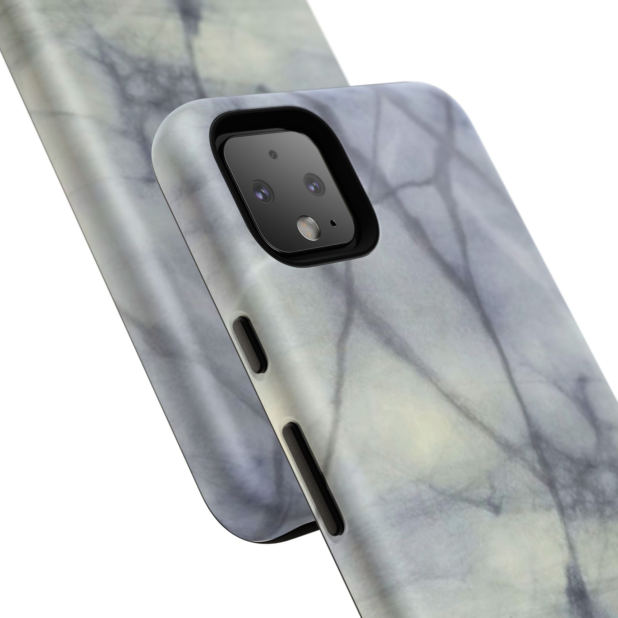 Phone Case, Eye-catching White Marble Look Tough Case by Studio Blitz
