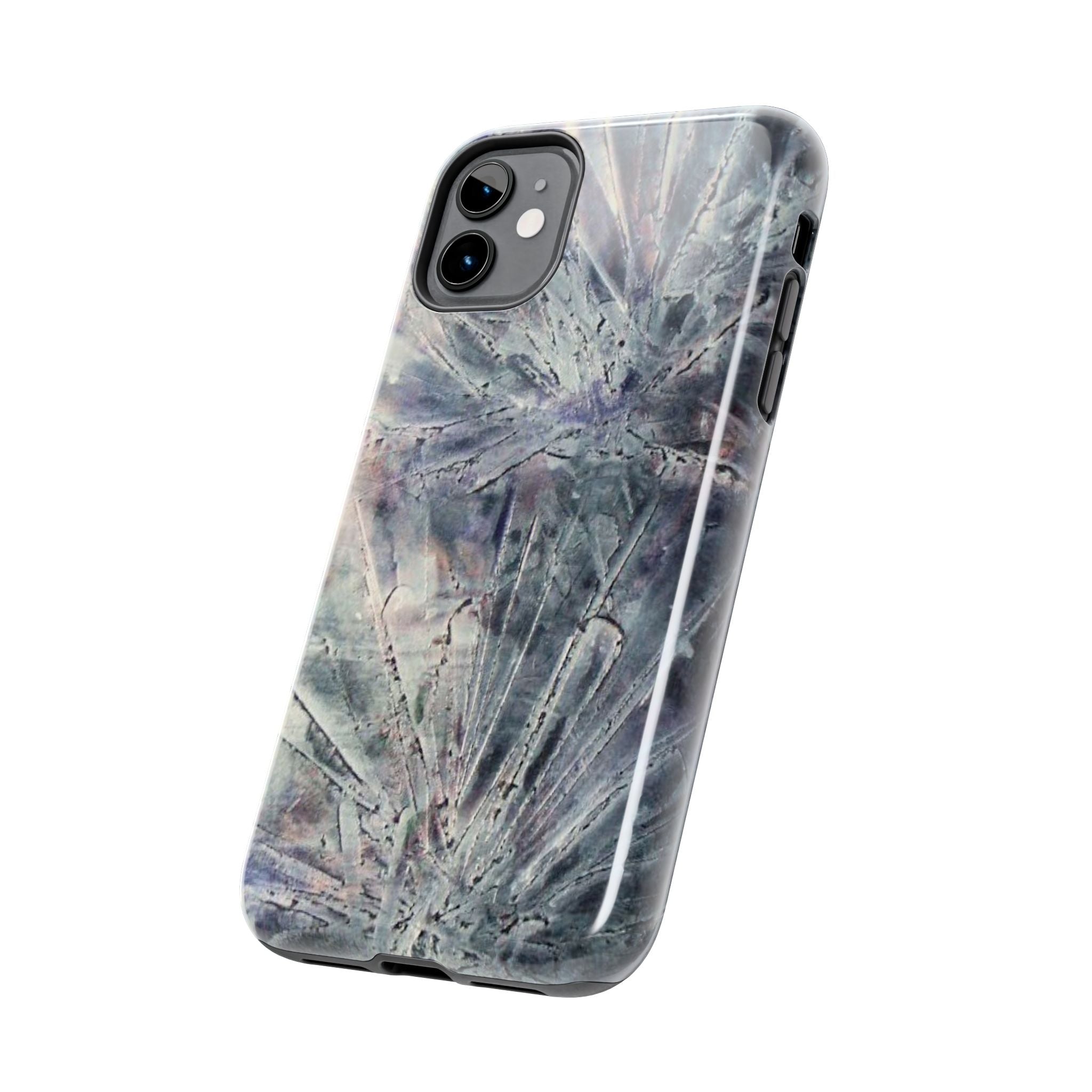 Phone Case with A Burst of Abstract Art Design by Studio Blitz