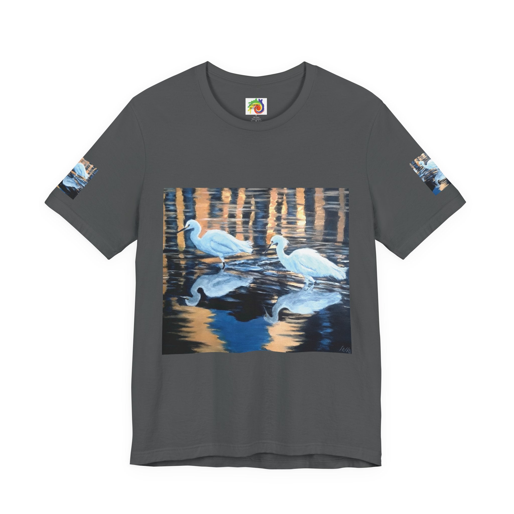 Egret Reflection Unisex Tee
