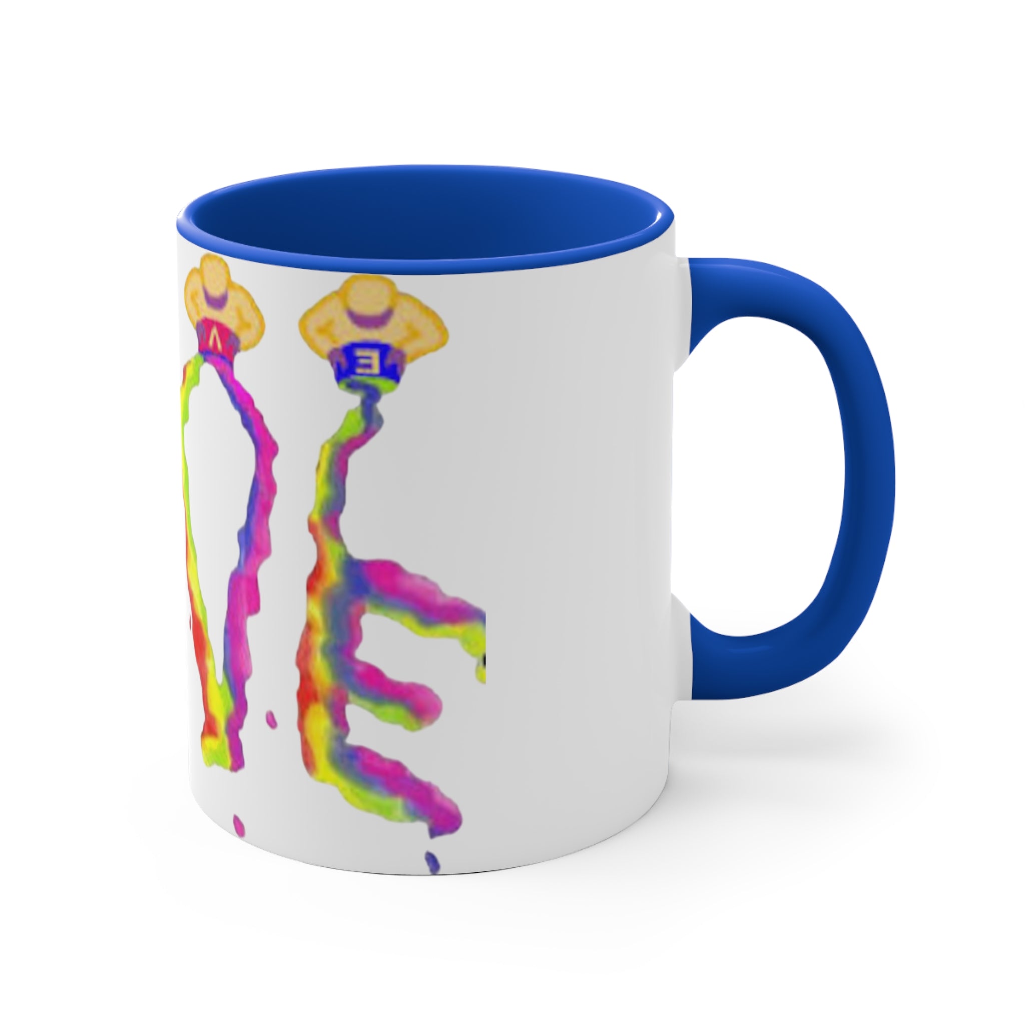 Colorful LOVE Mug designed by Studio Blitz