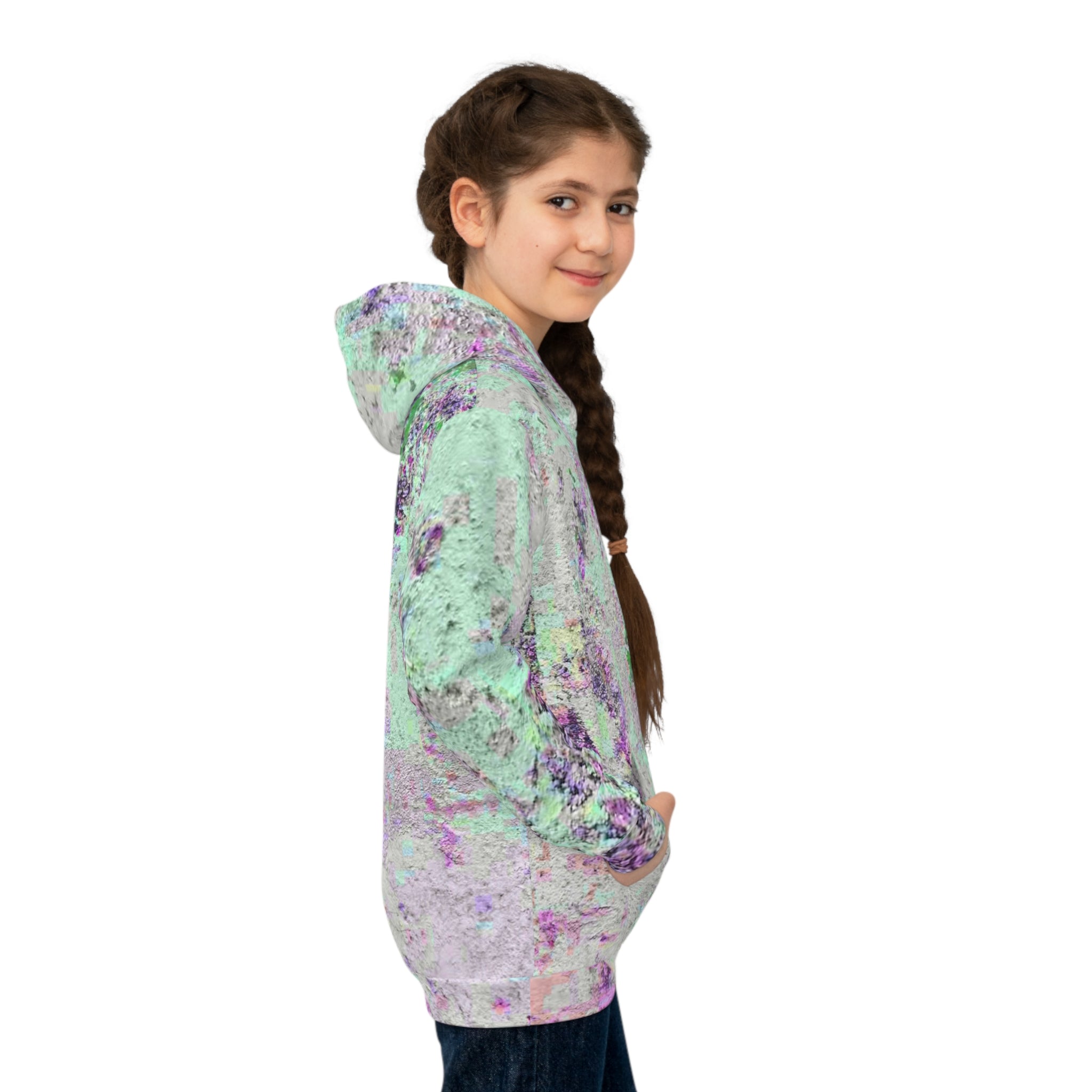 Vibrant Fun Unisex Children's Hoodie Designed by Studio Blitz