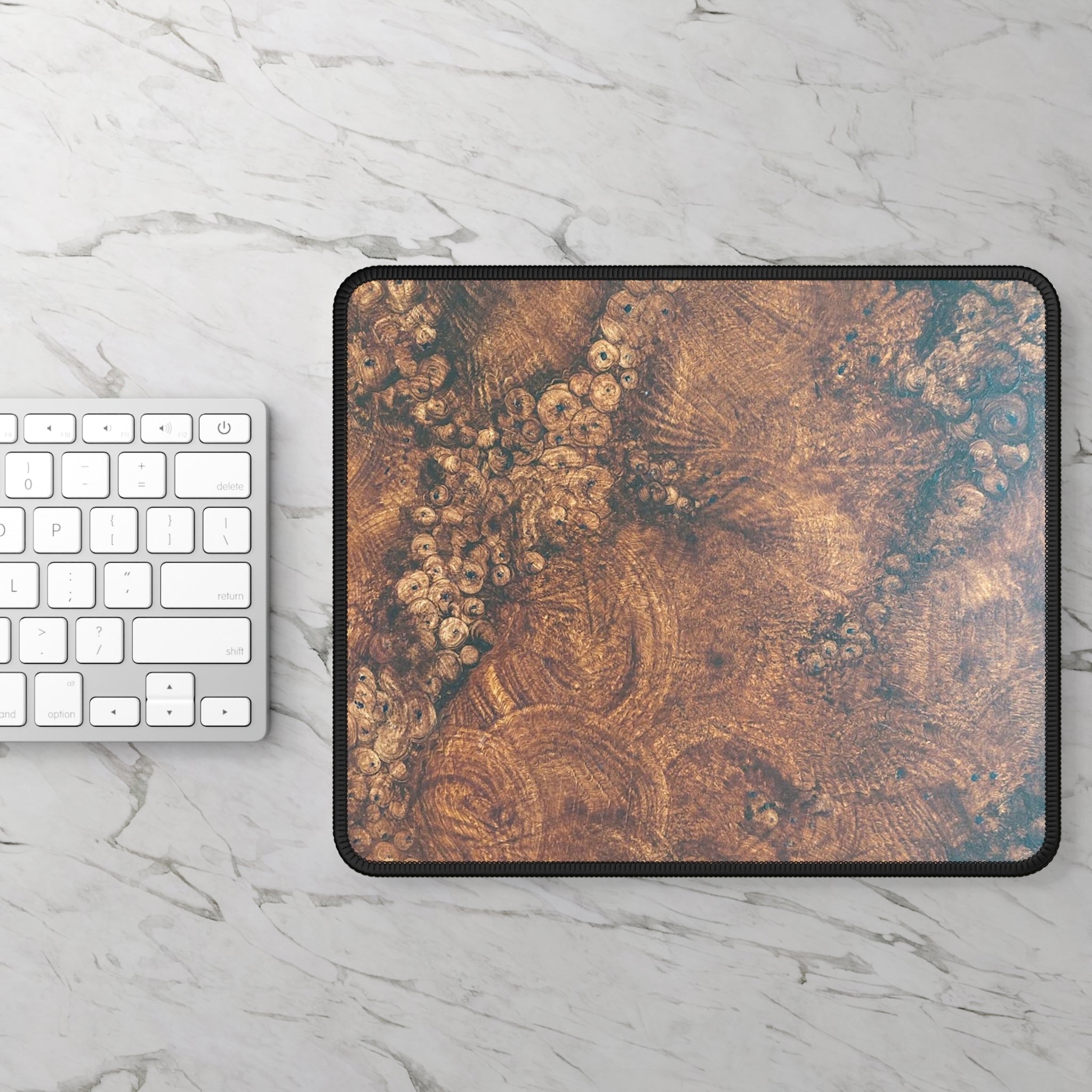 Outstanding Burl Wood Gaming Mouse Pad Designed by Studio Blitz