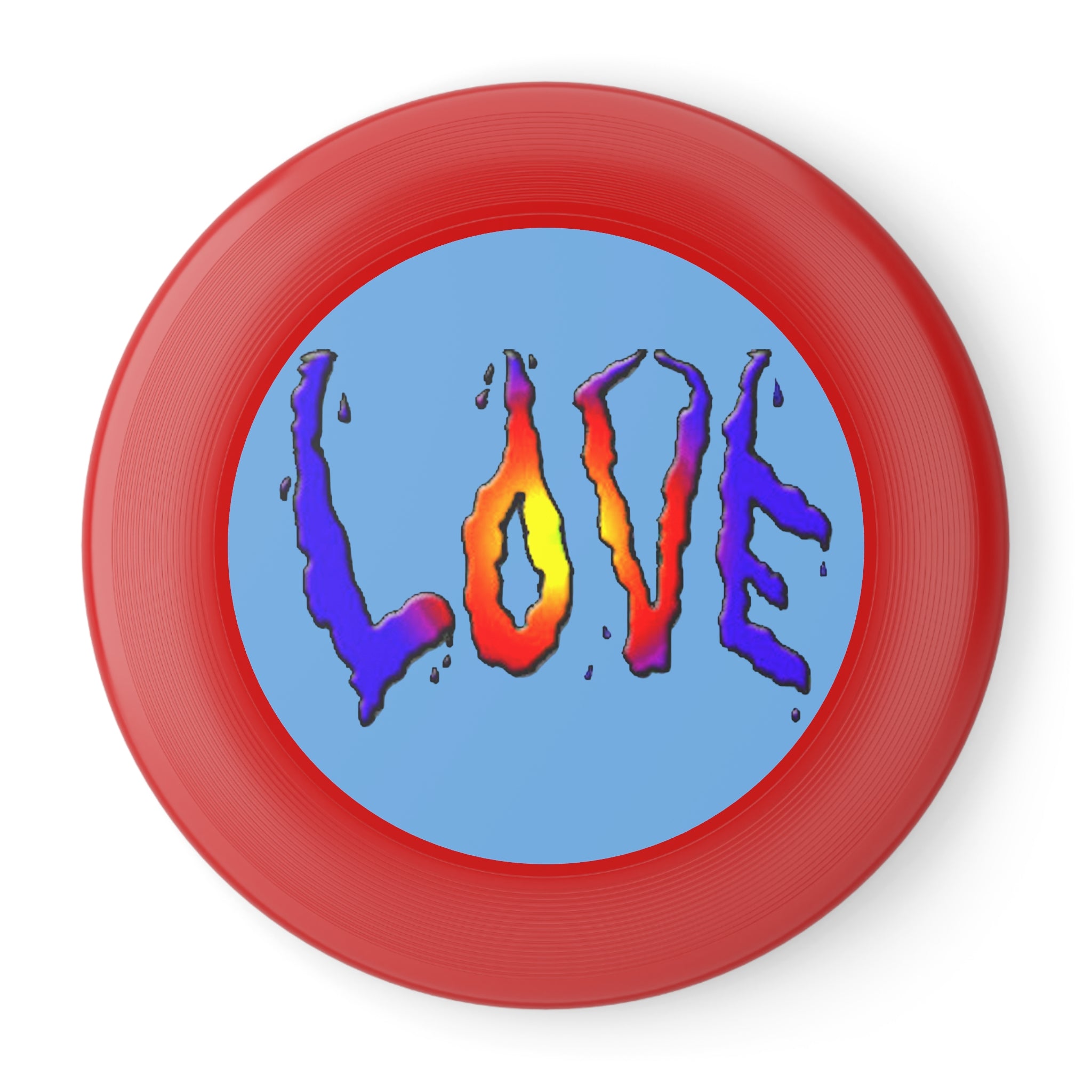 The Colorful LOVE Frisbee Designed by Studio Blitz
