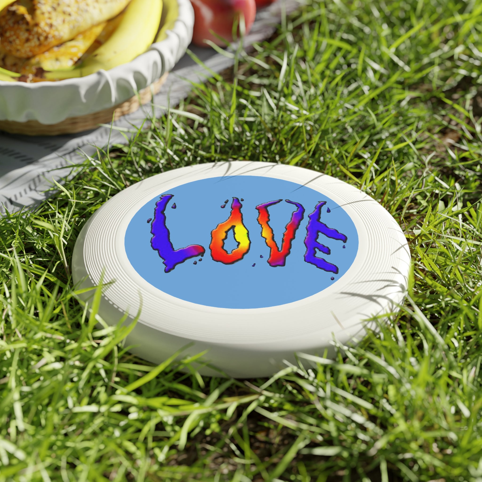 The Colorful LOVE Frisbee Designed by Studio Blitz