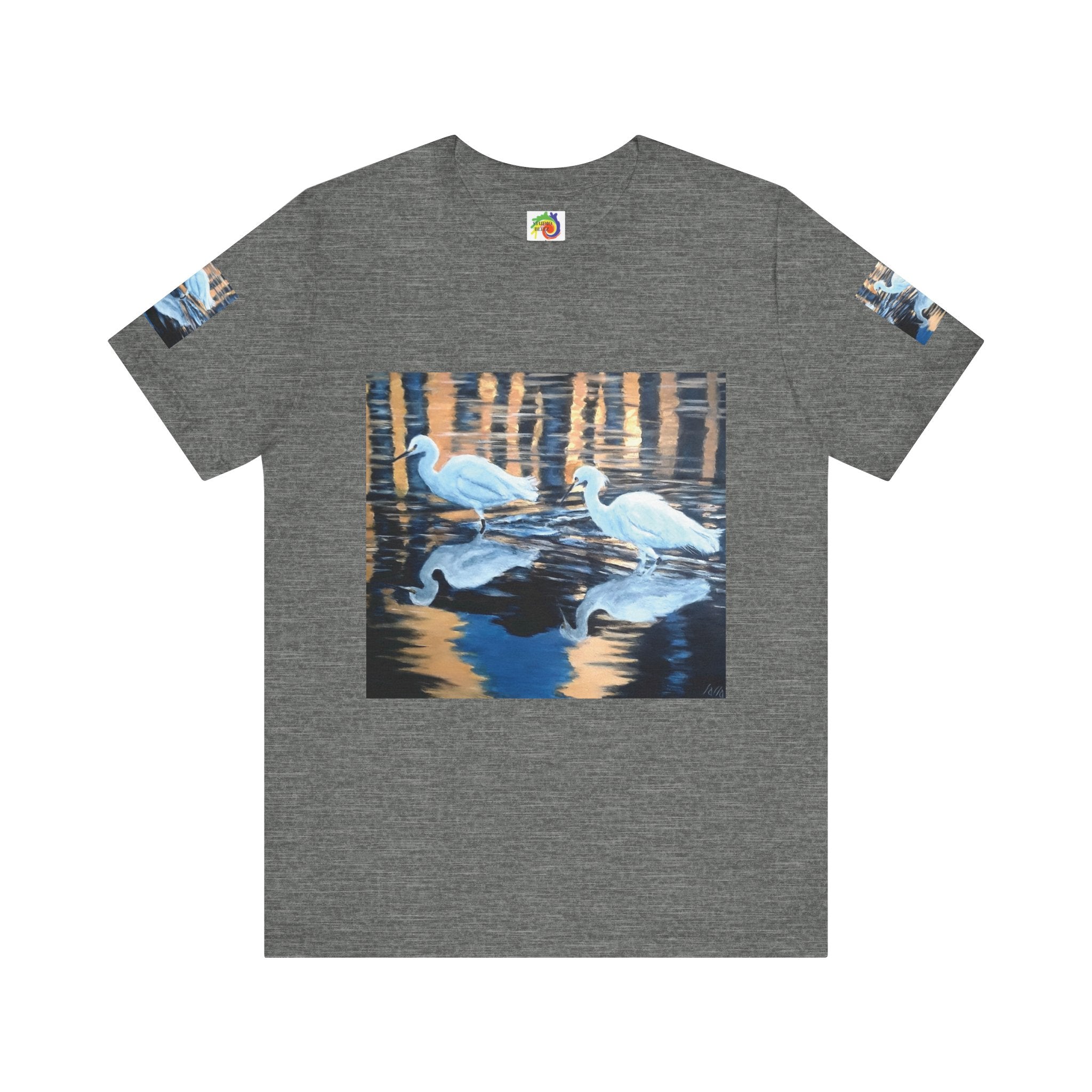 Egret Reflection Unisex Tee