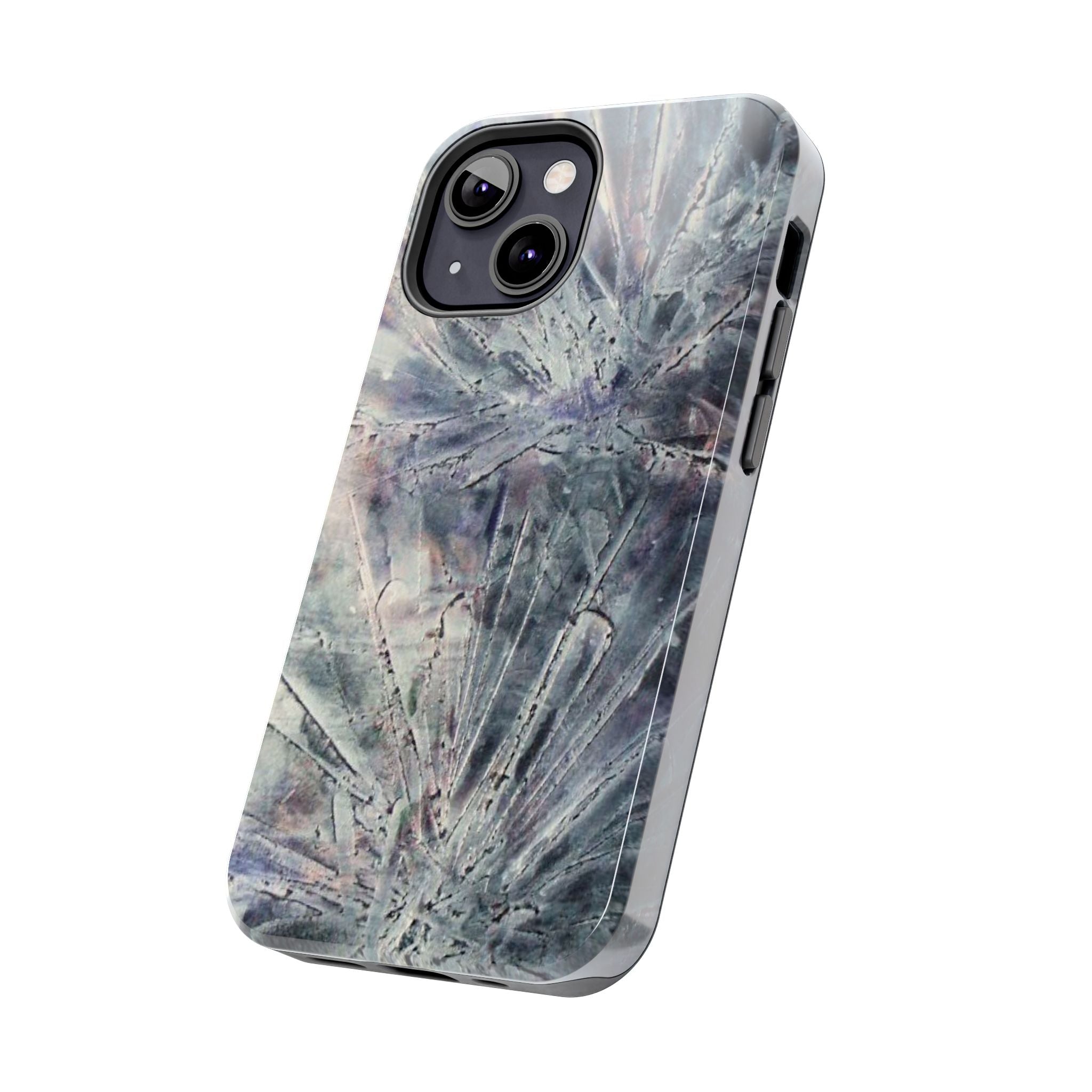 Phone Case with A Burst of Abstract Art Design by Studio Blitz