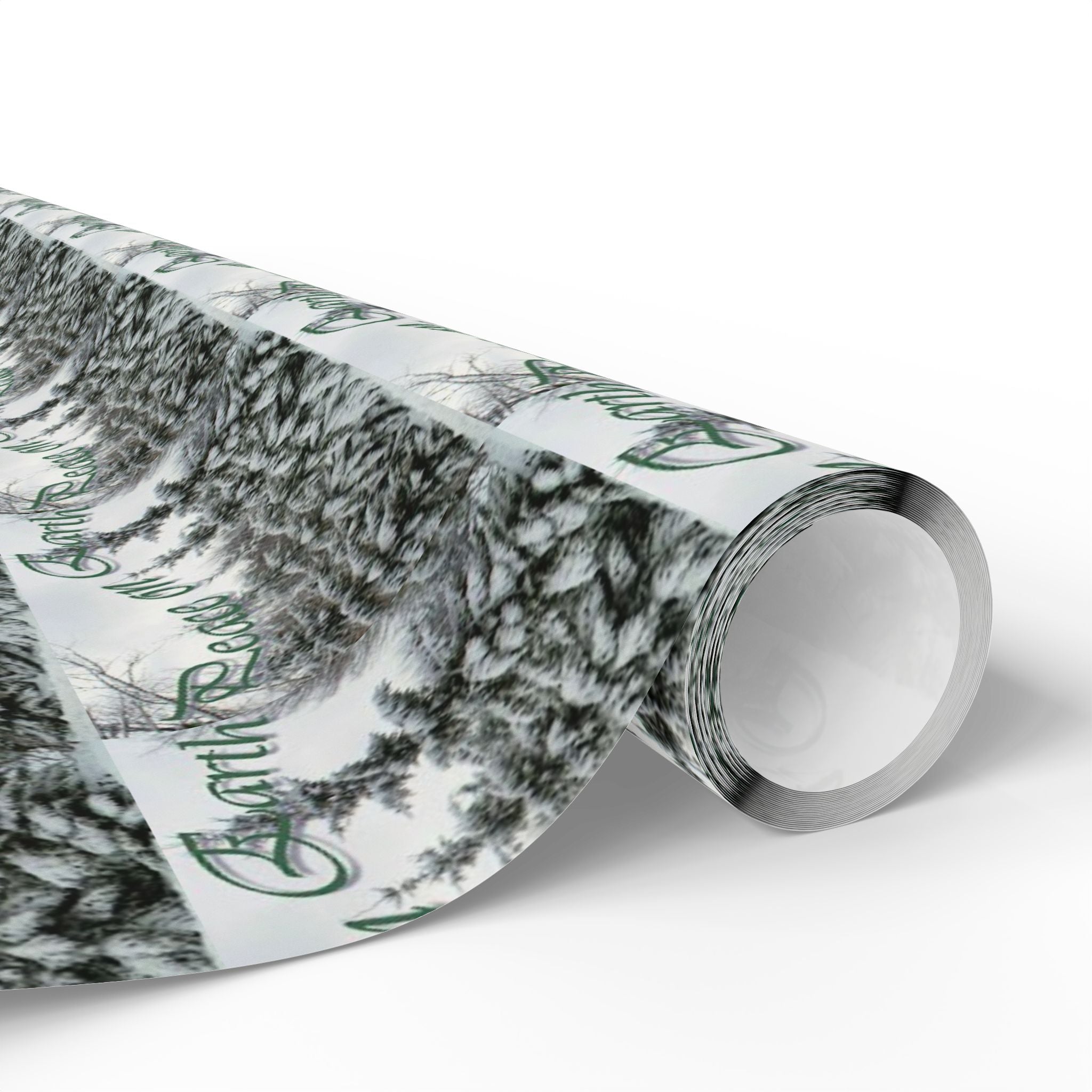 Elegant Holiday Gift Wrapping Paper by Studio Blitz