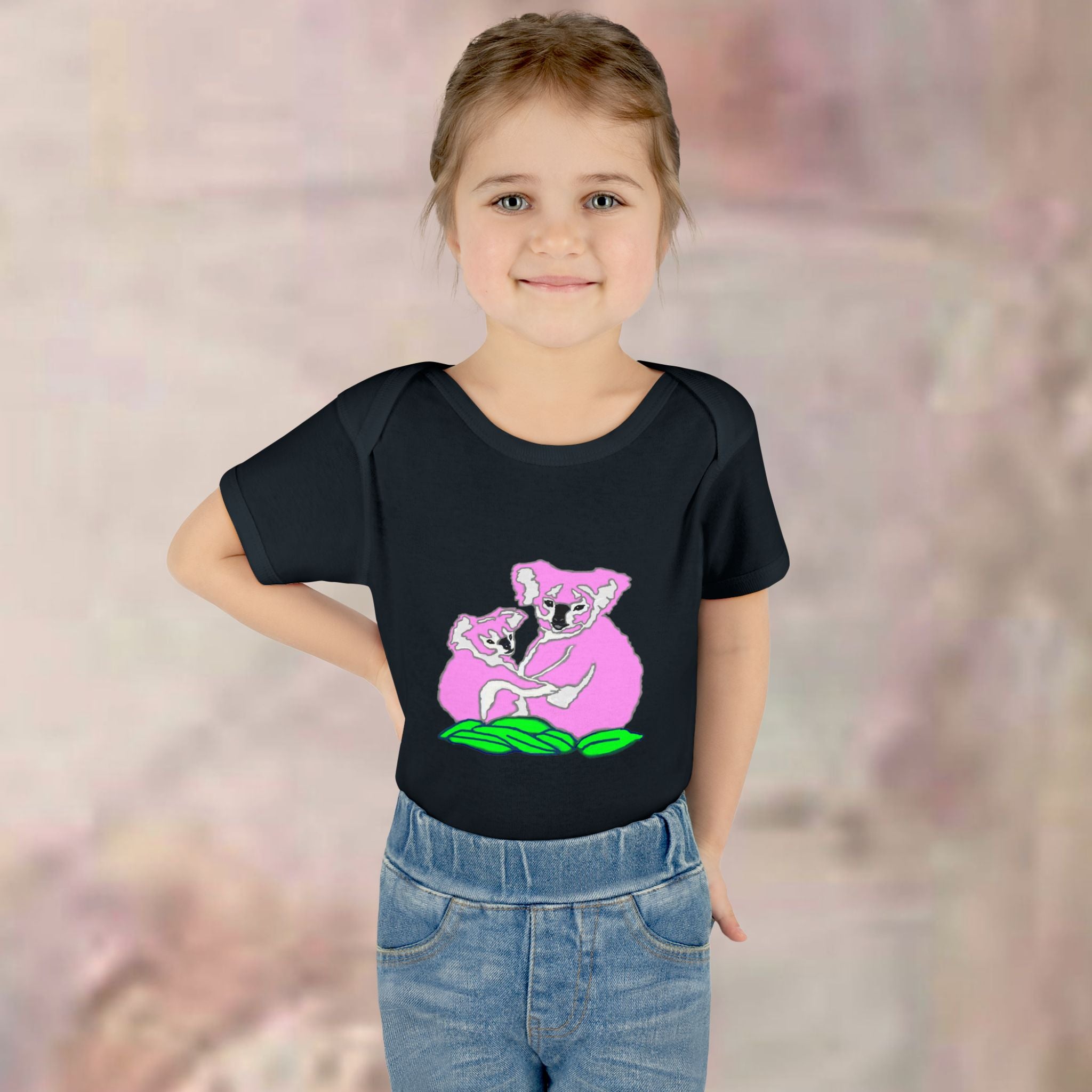 So Cute Pink Koalas designed by Studio Blitz Infant to 24 Mo. Bodysuit