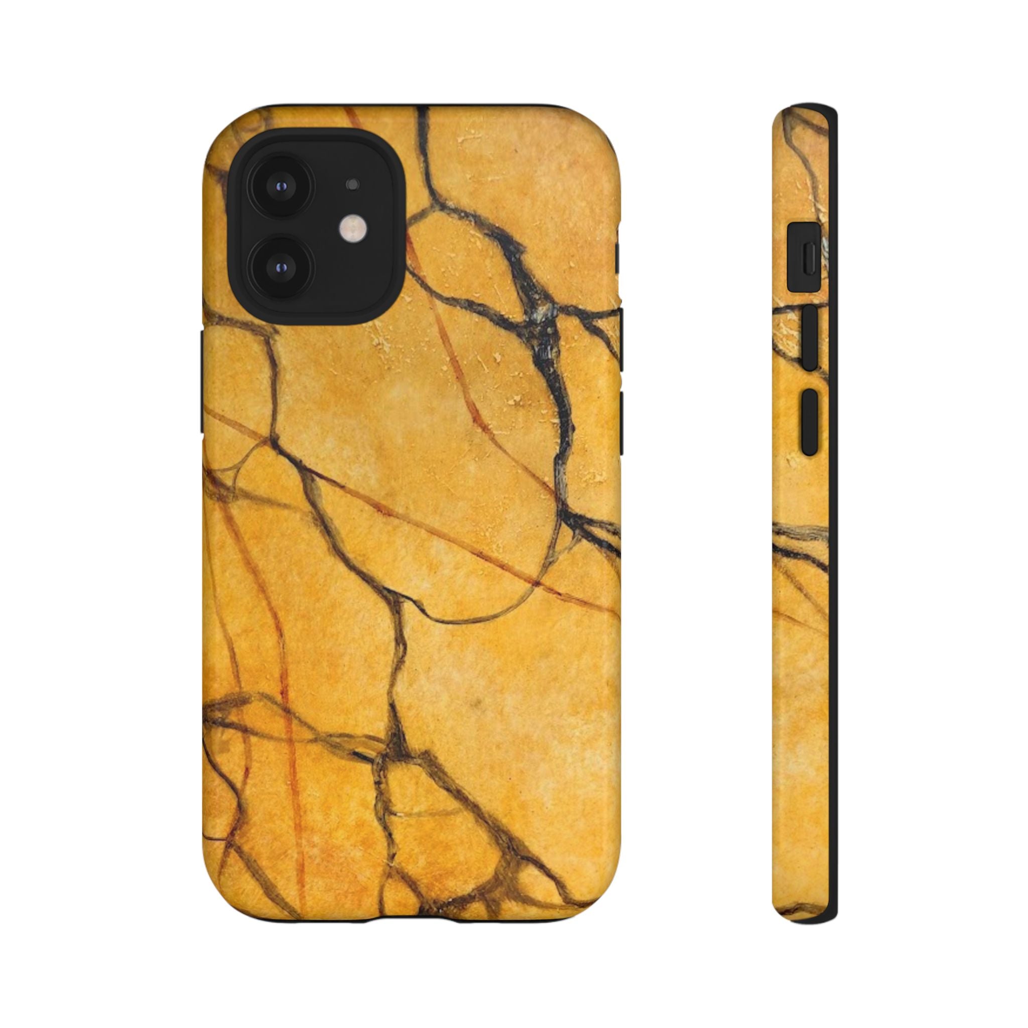 Sexy Gold Marbleized Phone Cases designed by Studio Blitz