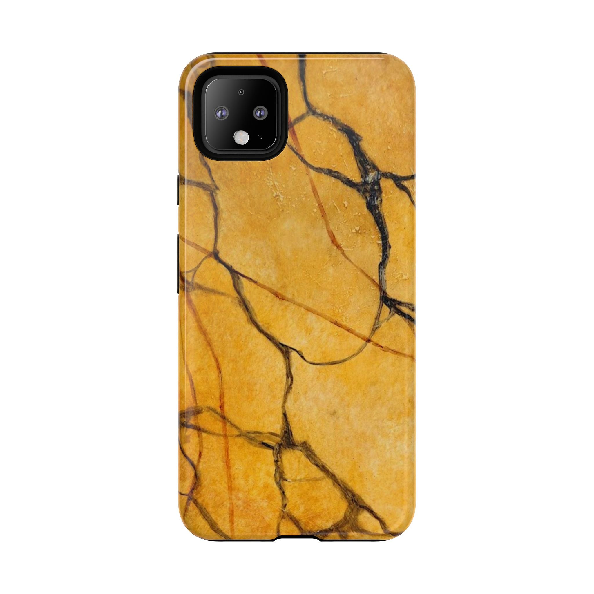 Sexy Gold Marbleized Phone Cases designed by Studio Blitz