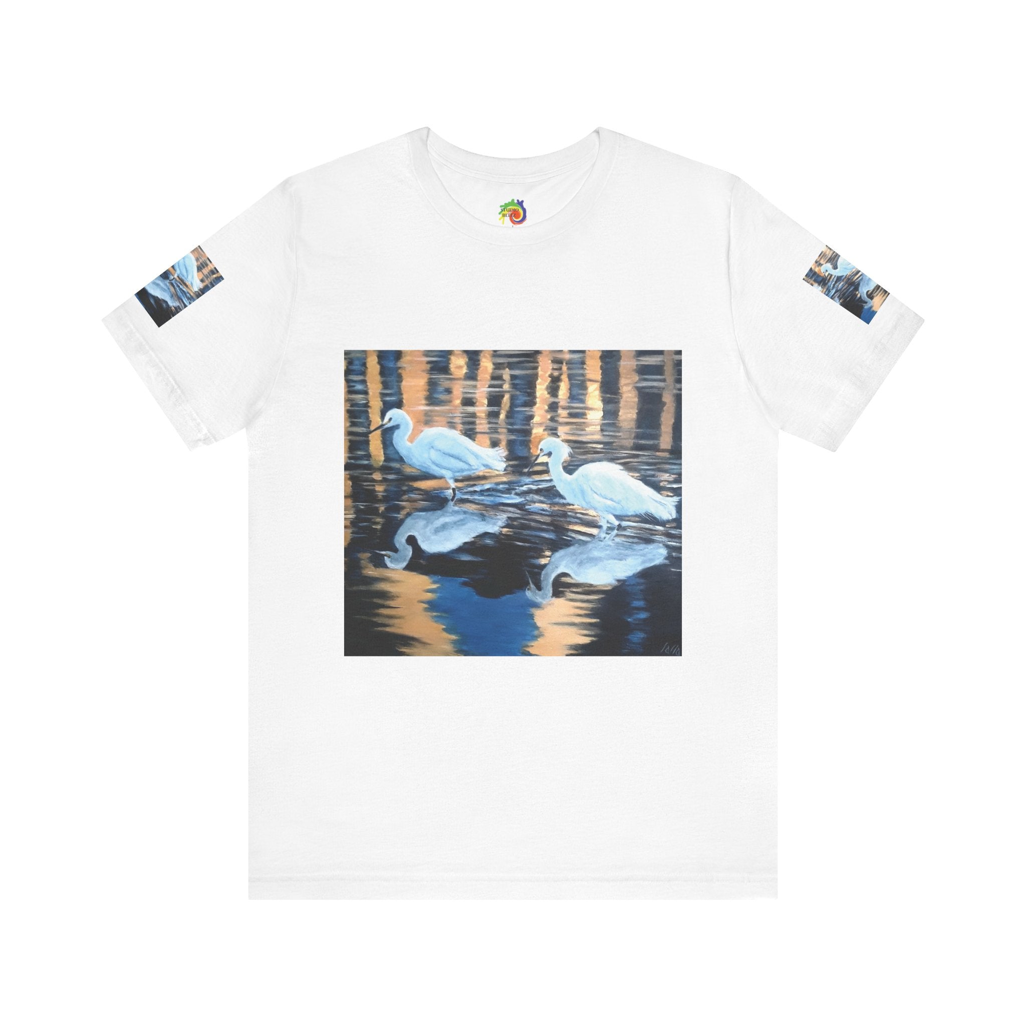 Egret Reflection Unisex Tee