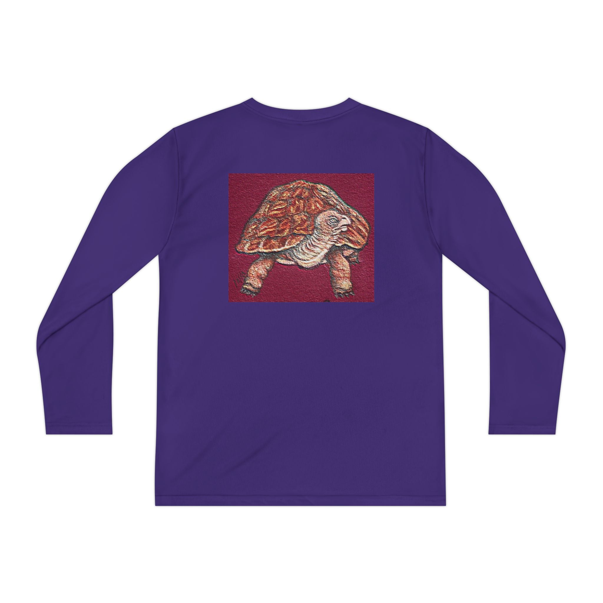 Youth Long Sleeve Tee Koala and Turtle Design