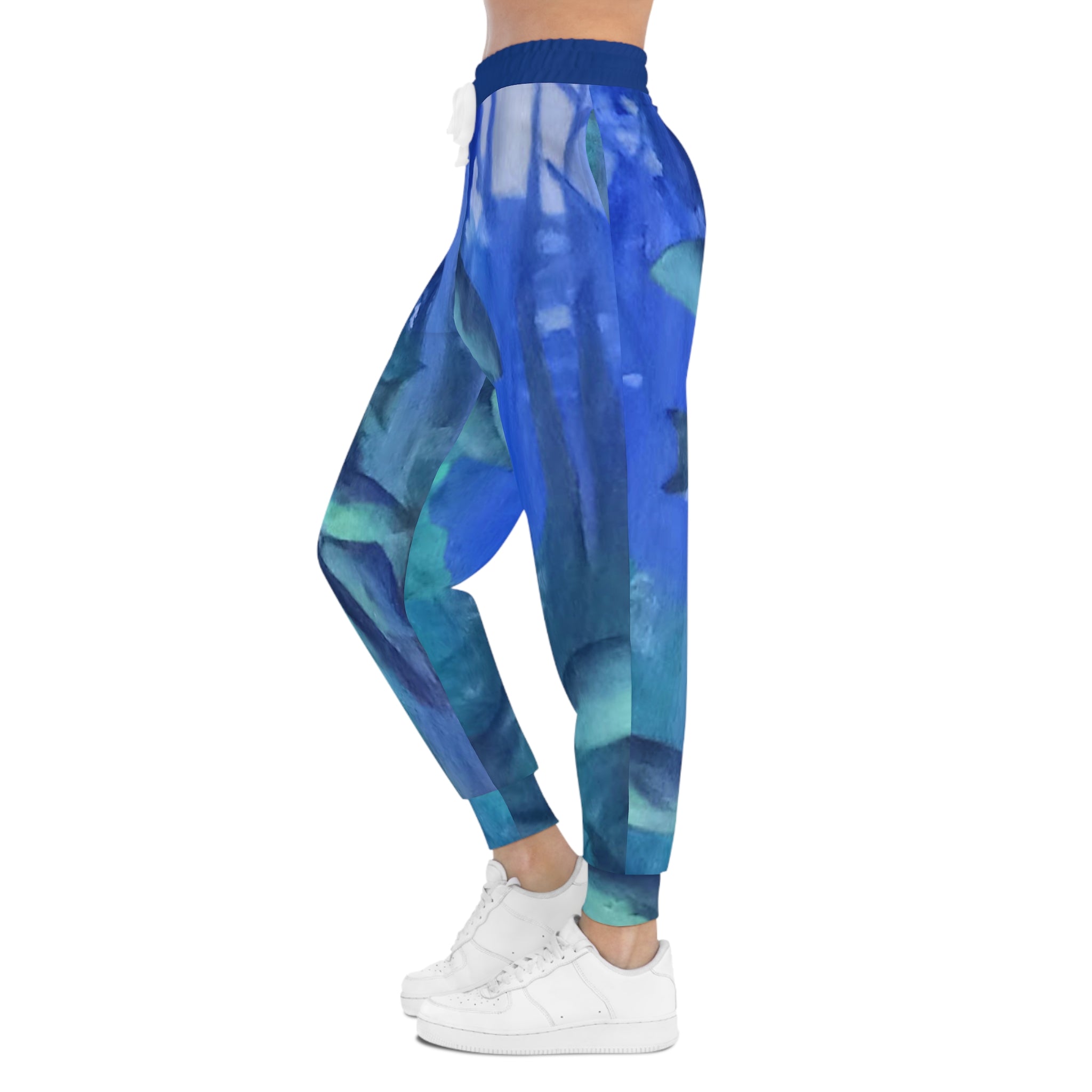 Something Fishy Going On - Athletic Joggers Art Design by Studio Blitz