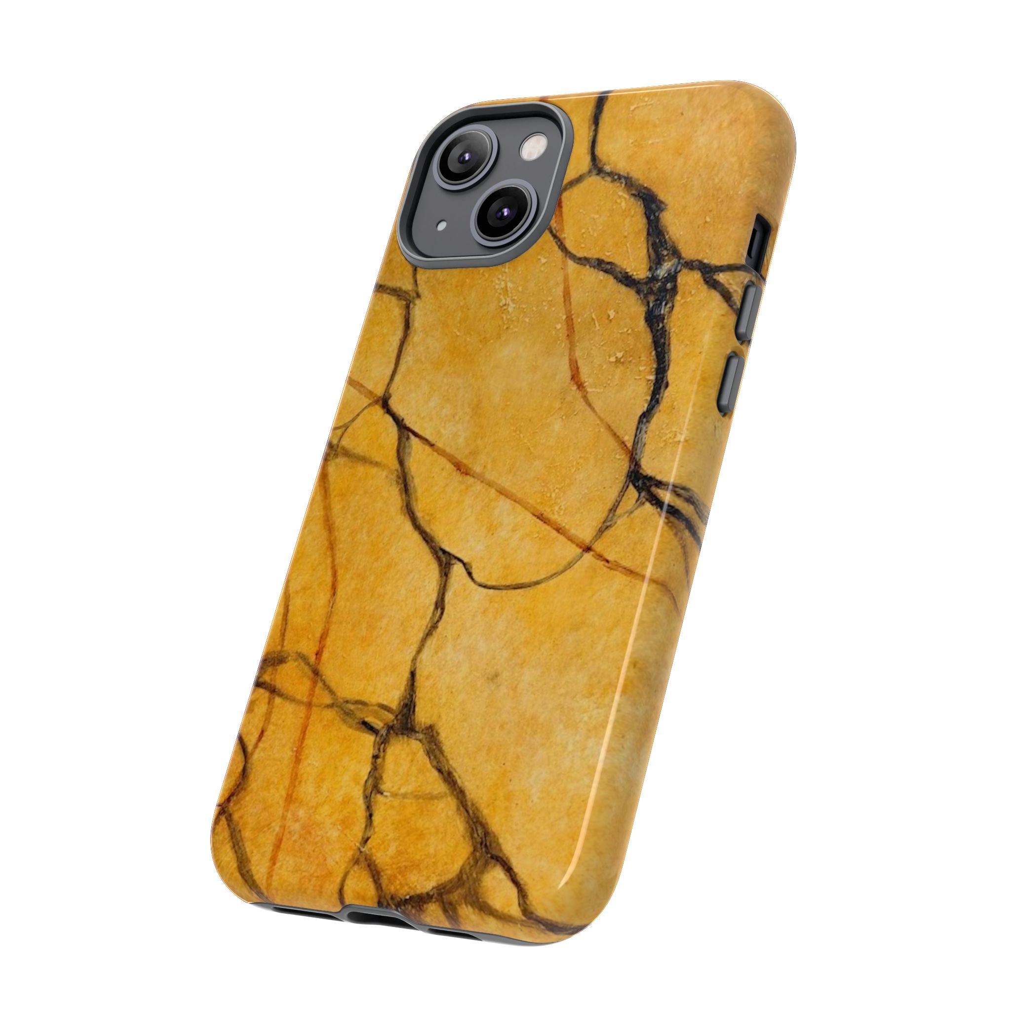 Sexy Gold Marbleized Phone Cases designed by Studio Blitz