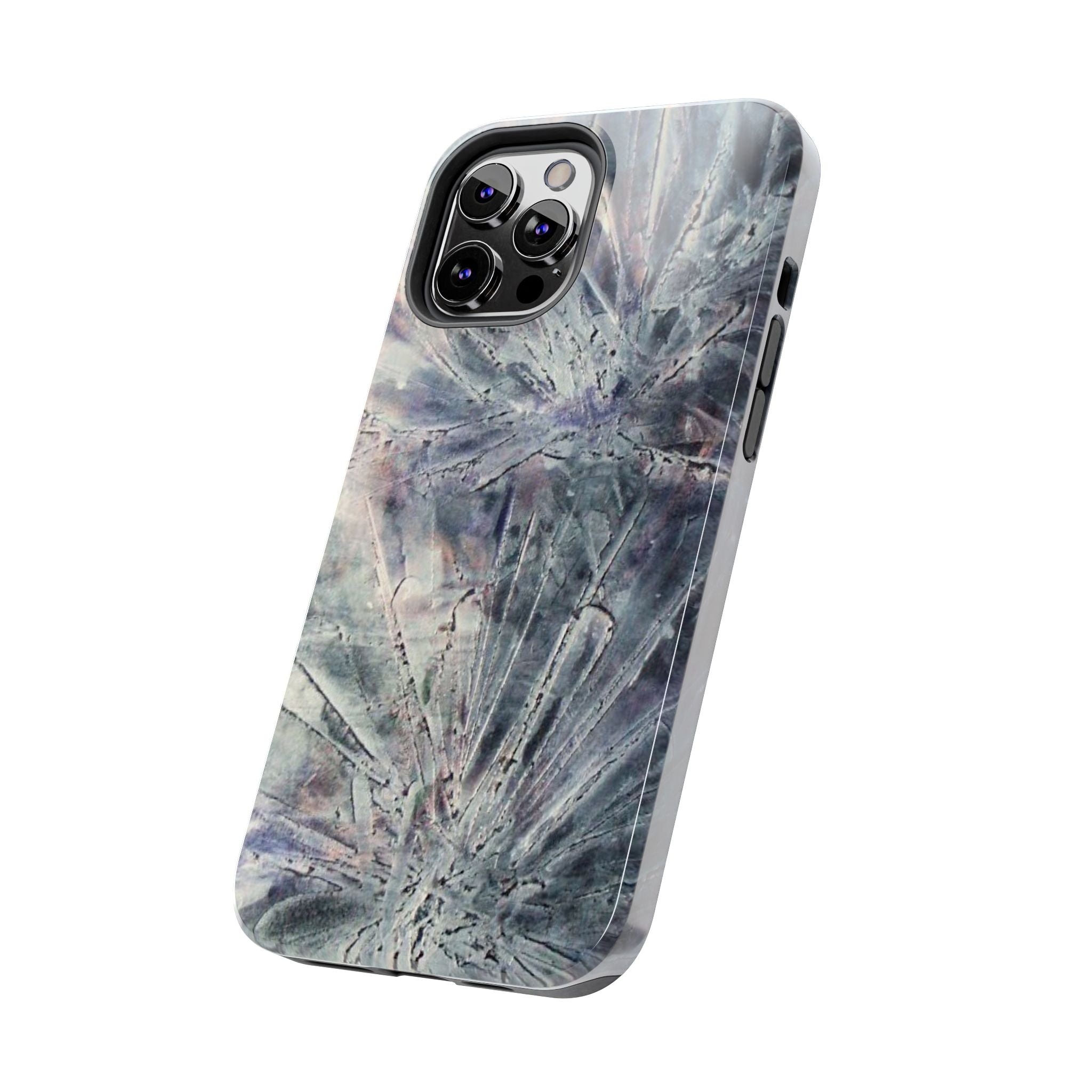 Phone Case with A Burst of Abstract Art Design by Studio Blitz