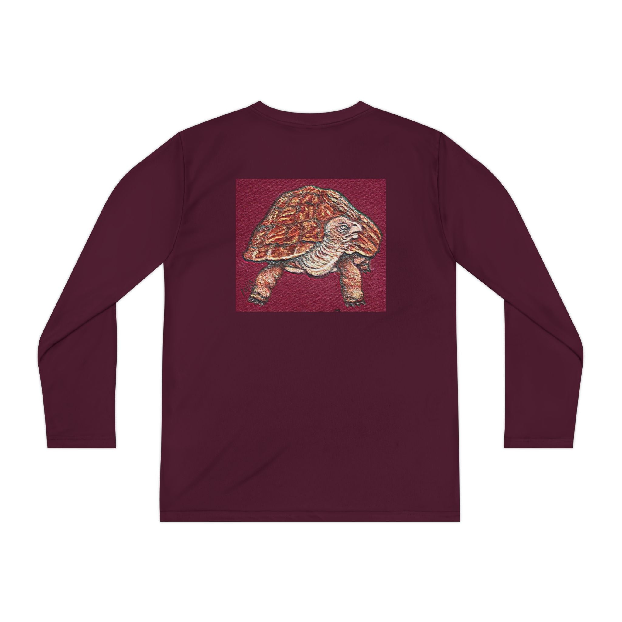 Youth Long Sleeve Tee Koala and Turtle Design