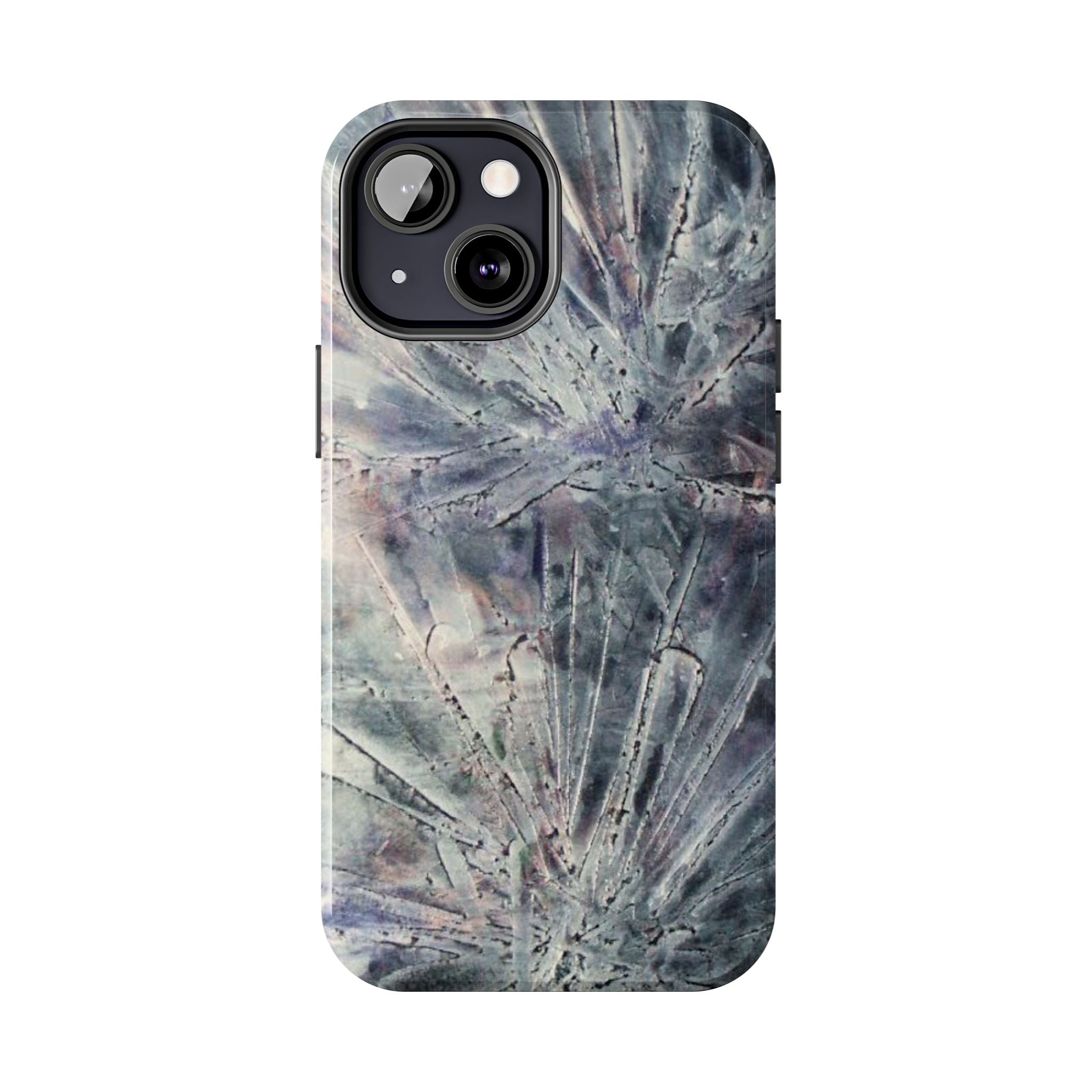 Phone Case with A Burst of Abstract Art Design by Studio Blitz