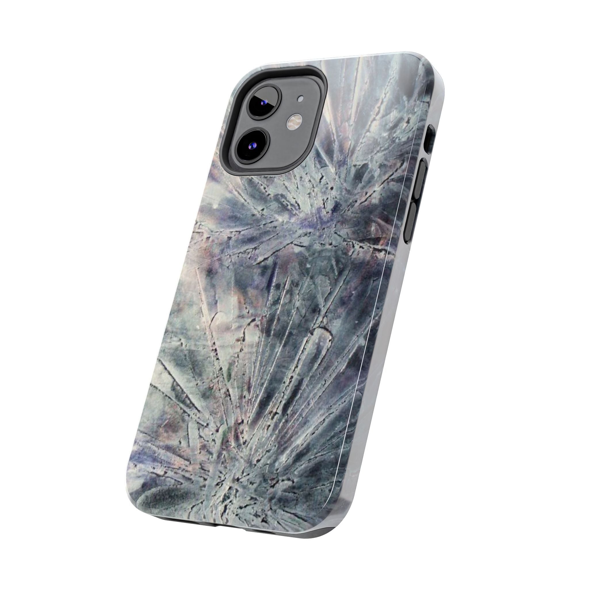 Phone Case with A Burst of Abstract Art Design by Studio Blitz