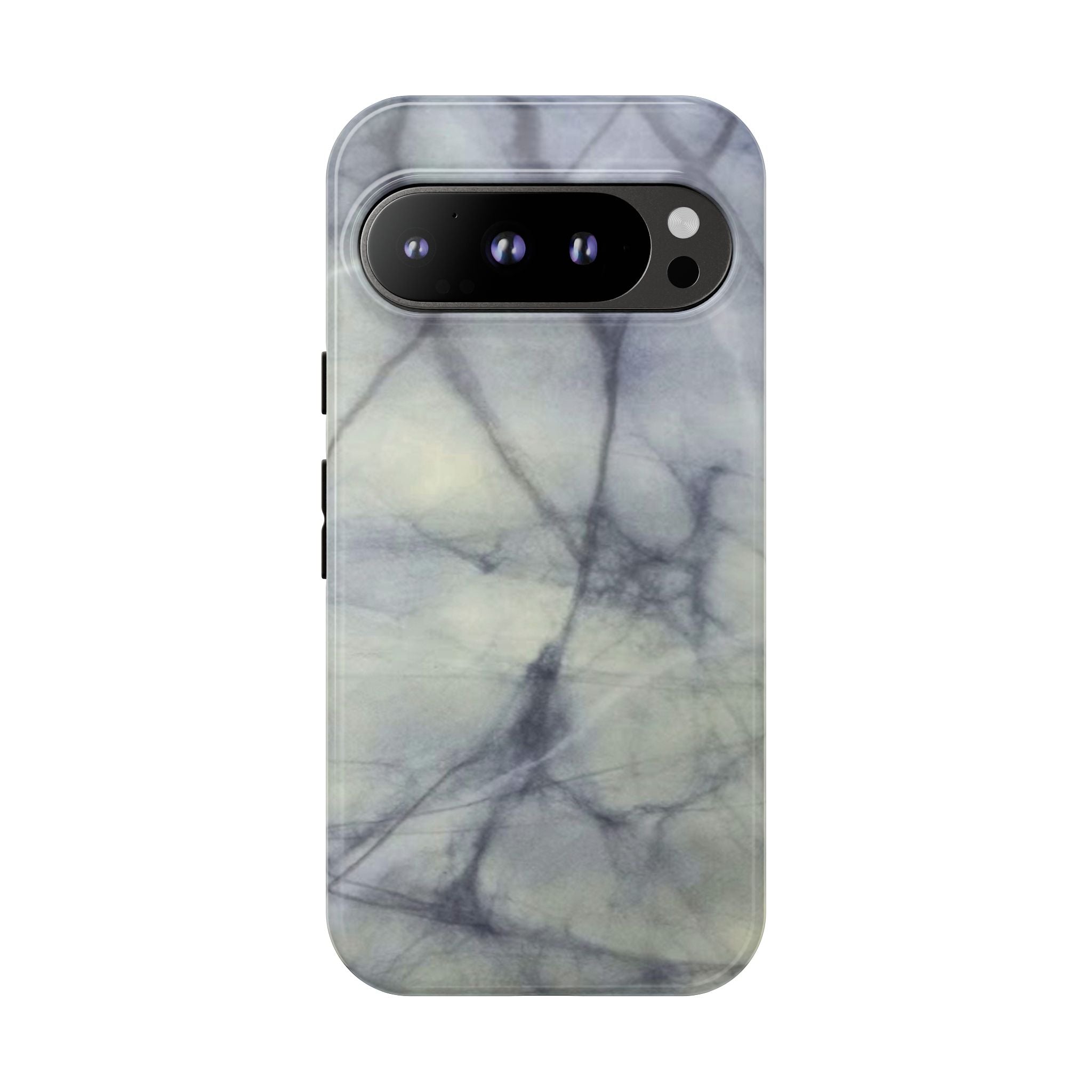 Phone Case, Eye-catching White Marble Look Tough Case by Studio Blitz
