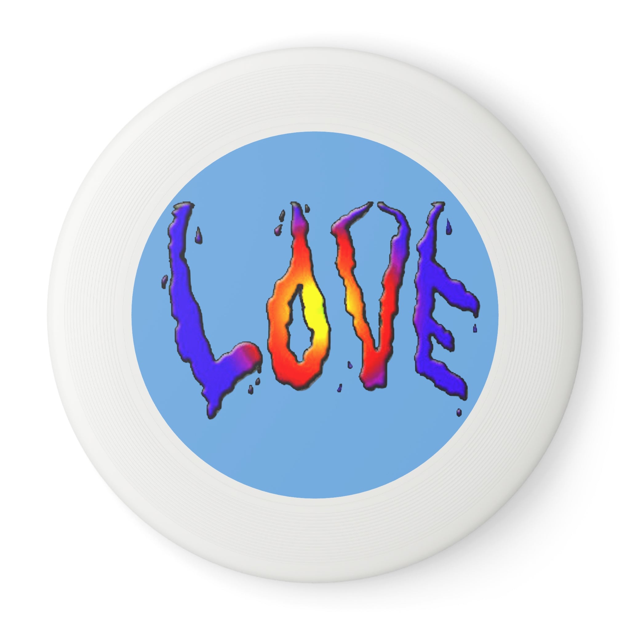 The Colorful LOVE Frisbee Designed by Studio Blitz