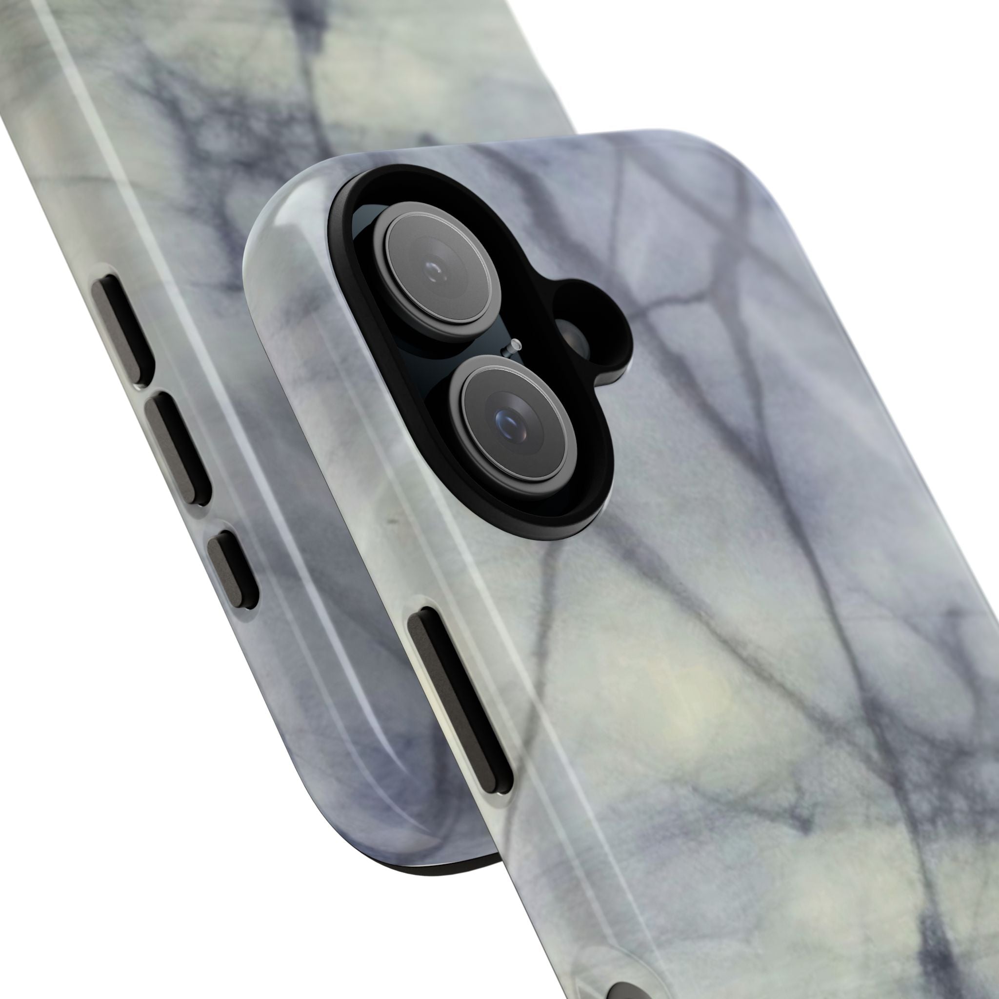 Phone Case, Eye-catching White Marble Look Tough Case by Studio Blitz
