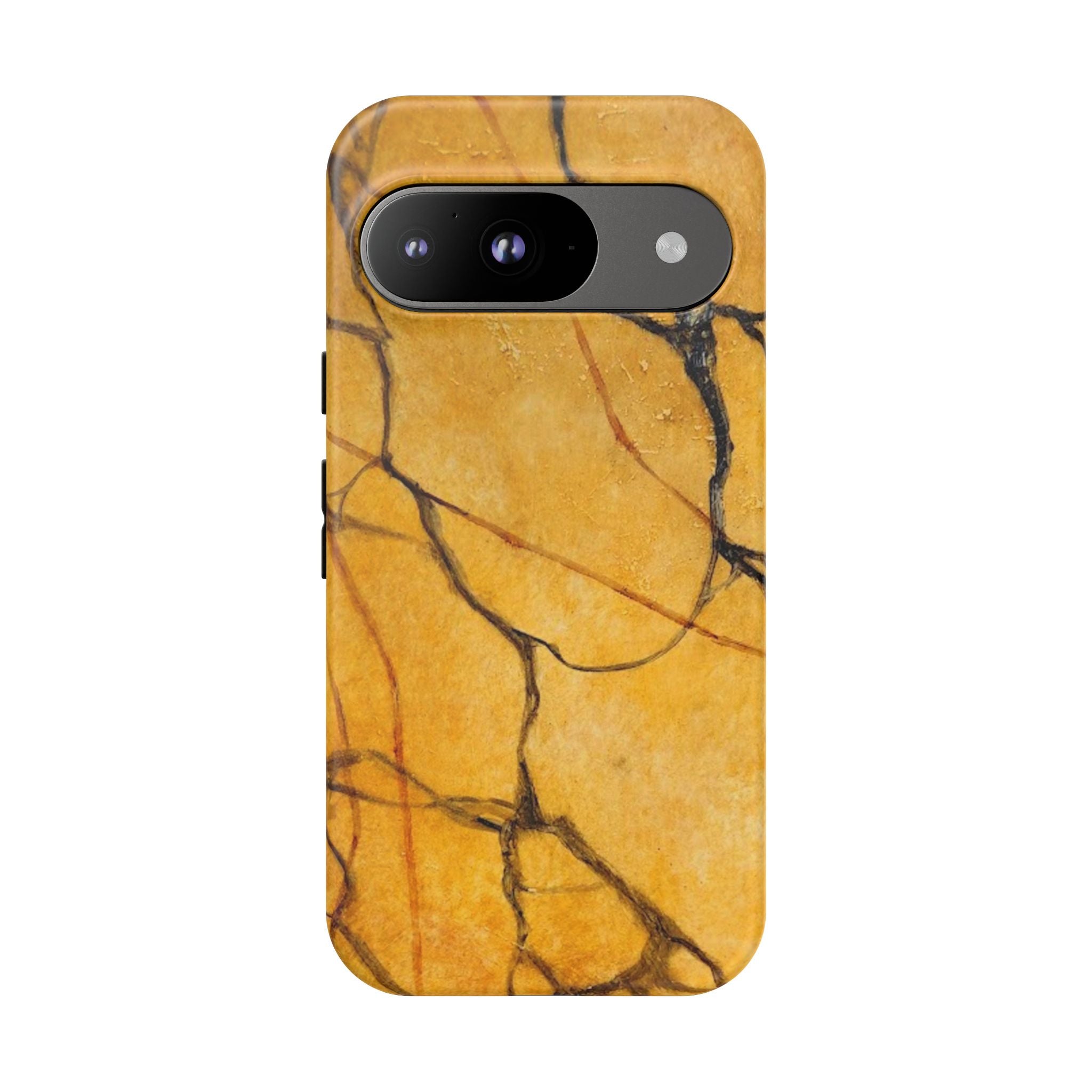 Sexy Gold Marbleized Phone Cases designed by Studio Blitz