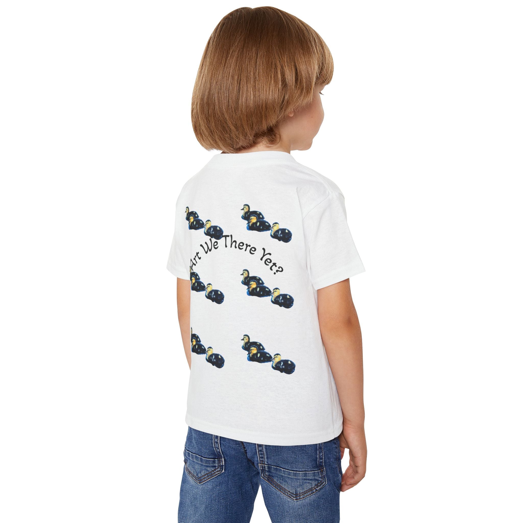 Toddler T-Shirt - Cute Duck Theme Painted by Studio Blitz