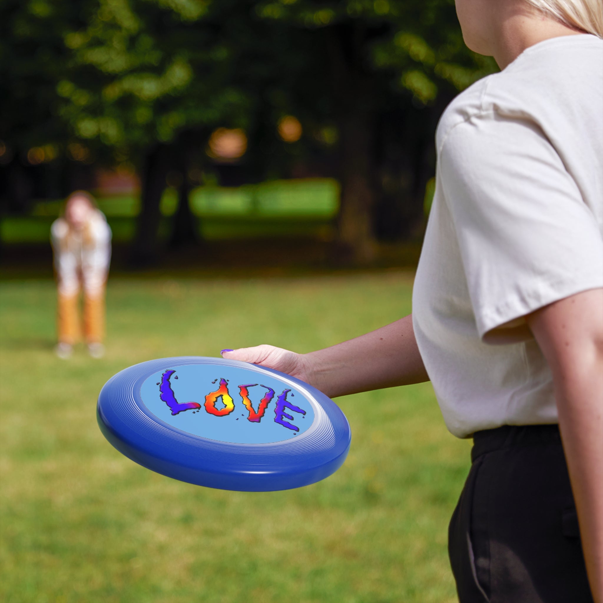 The Colorful LOVE Frisbee Designed by Studio Blitz