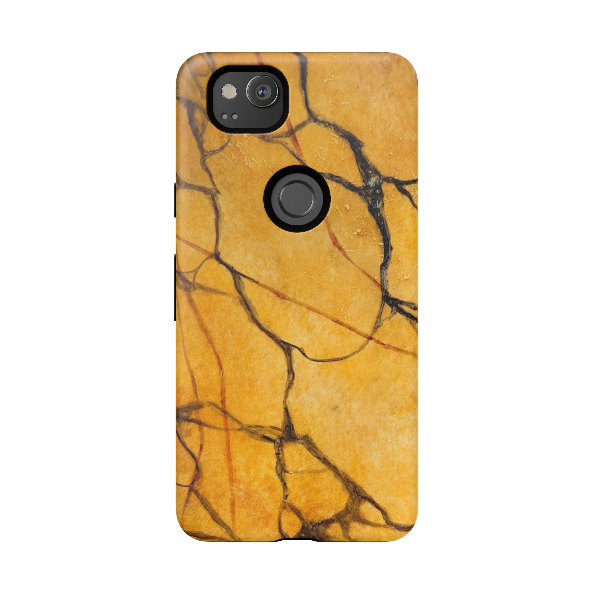 Sexy Gold Marbleized Phone Cases designed by Studio Blitz
