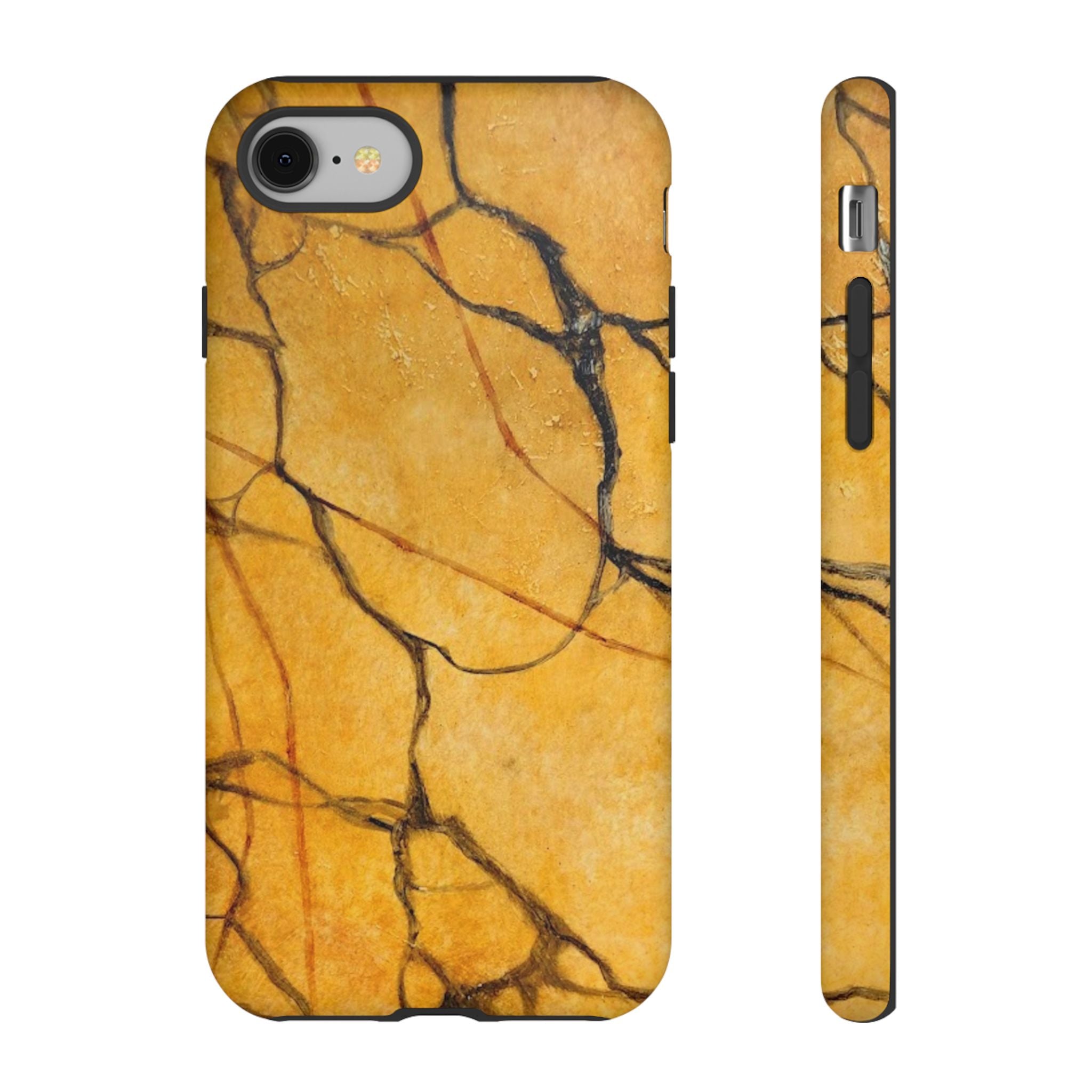 Sexy Gold Marbleized Phone Cases designed by Studio Blitz