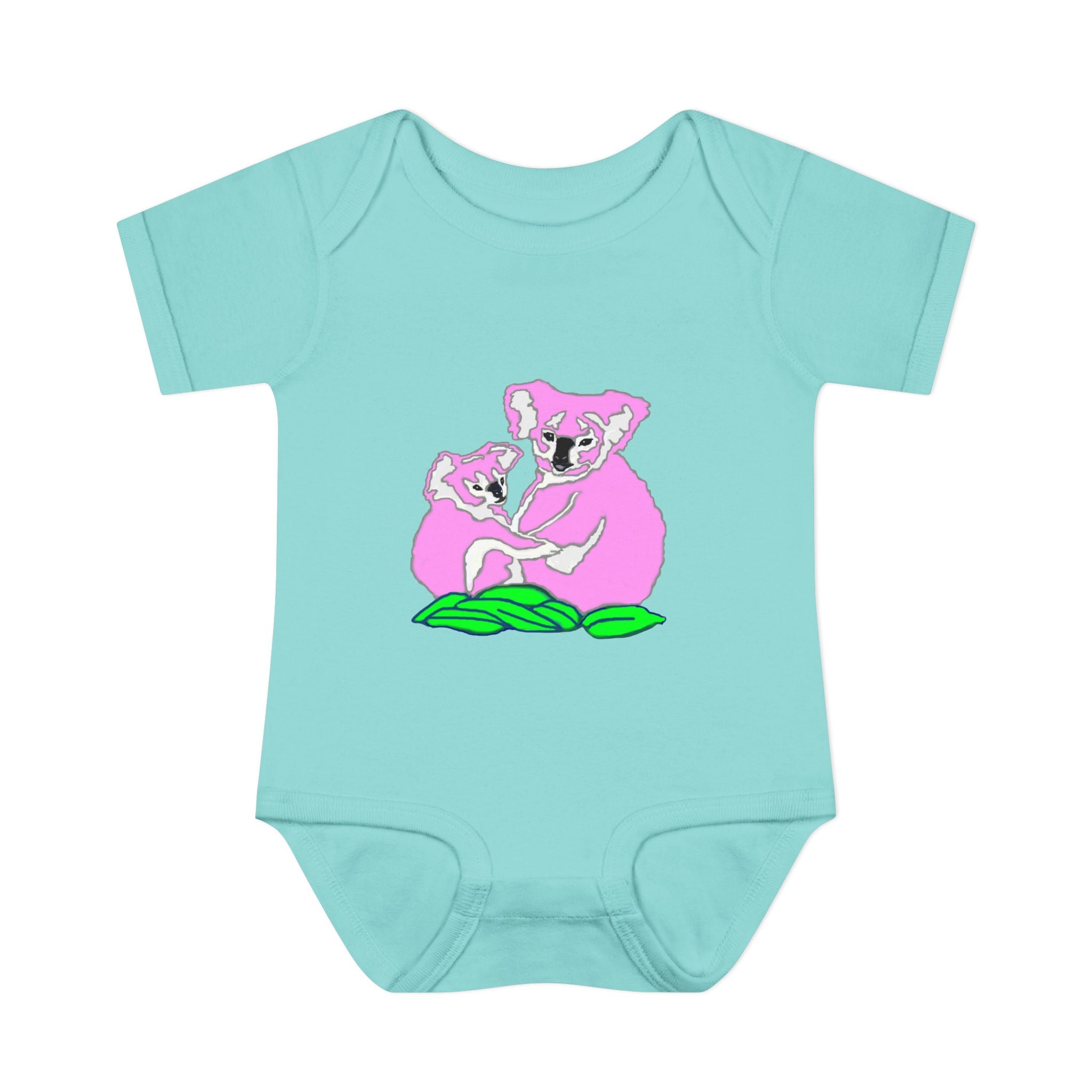 So Cute Pink Koalas designed by Studio Blitz Infant to 24 Mo. Bodysuit