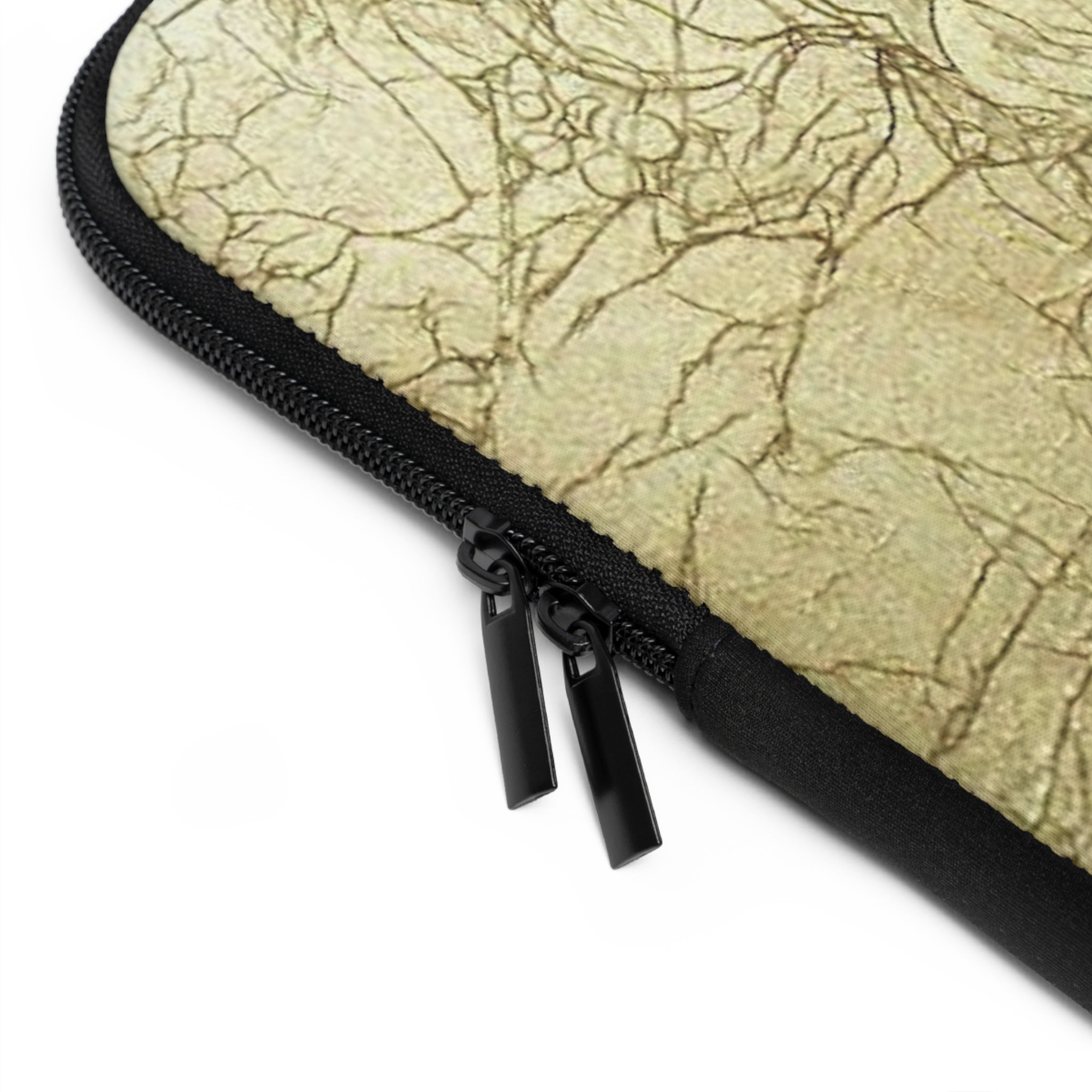 Elegant Laptop Sleeve with Gold Embossed Design by Studio Blitz