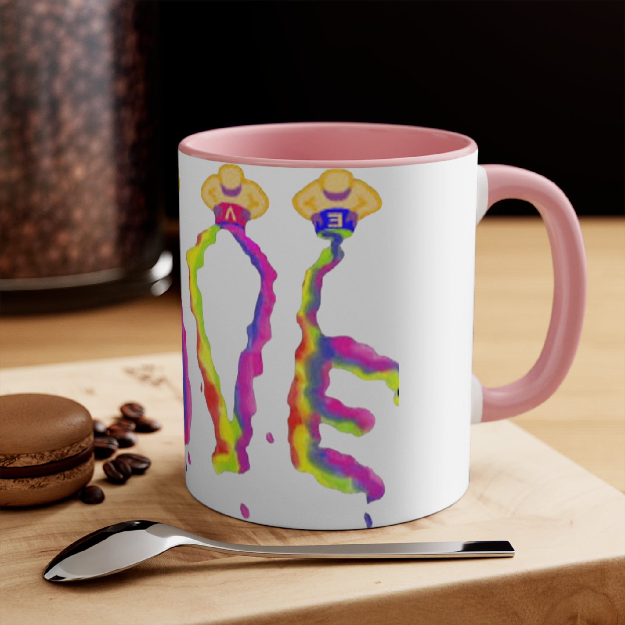 Colorful LOVE Mug designed by Studio Blitz