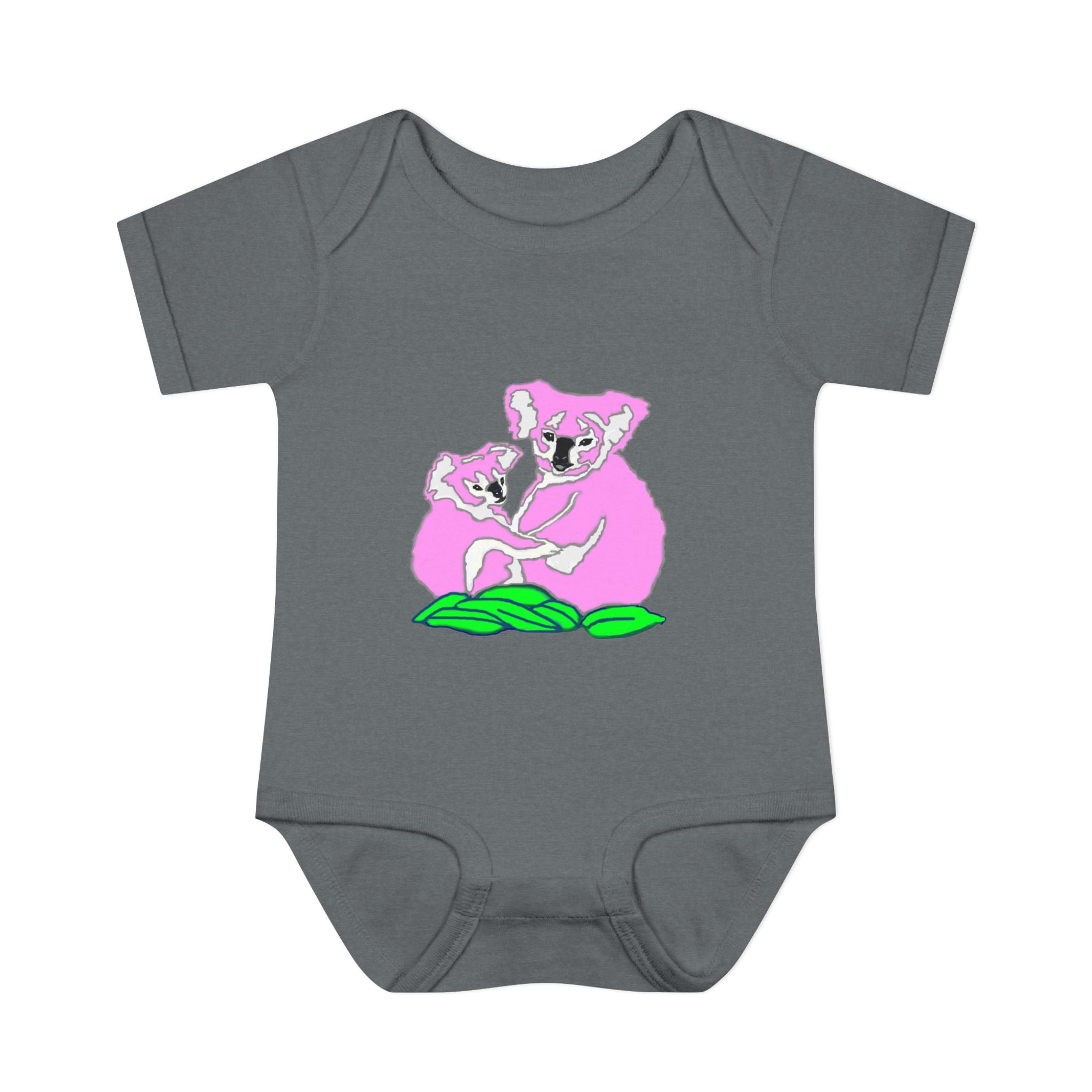 So Cute Pink Koalas designed by Studio Blitz Infant to 24 Mo. Bodysuit