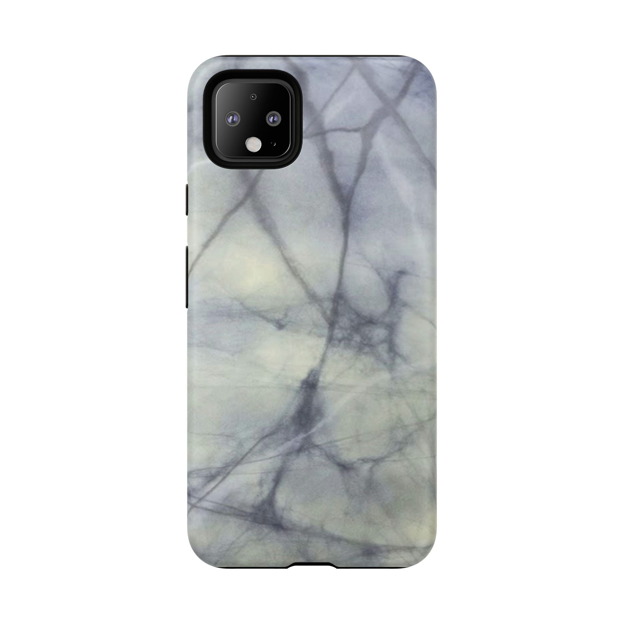 Phone Case, Eye-catching White Marble Look Tough Case by Studio Blitz