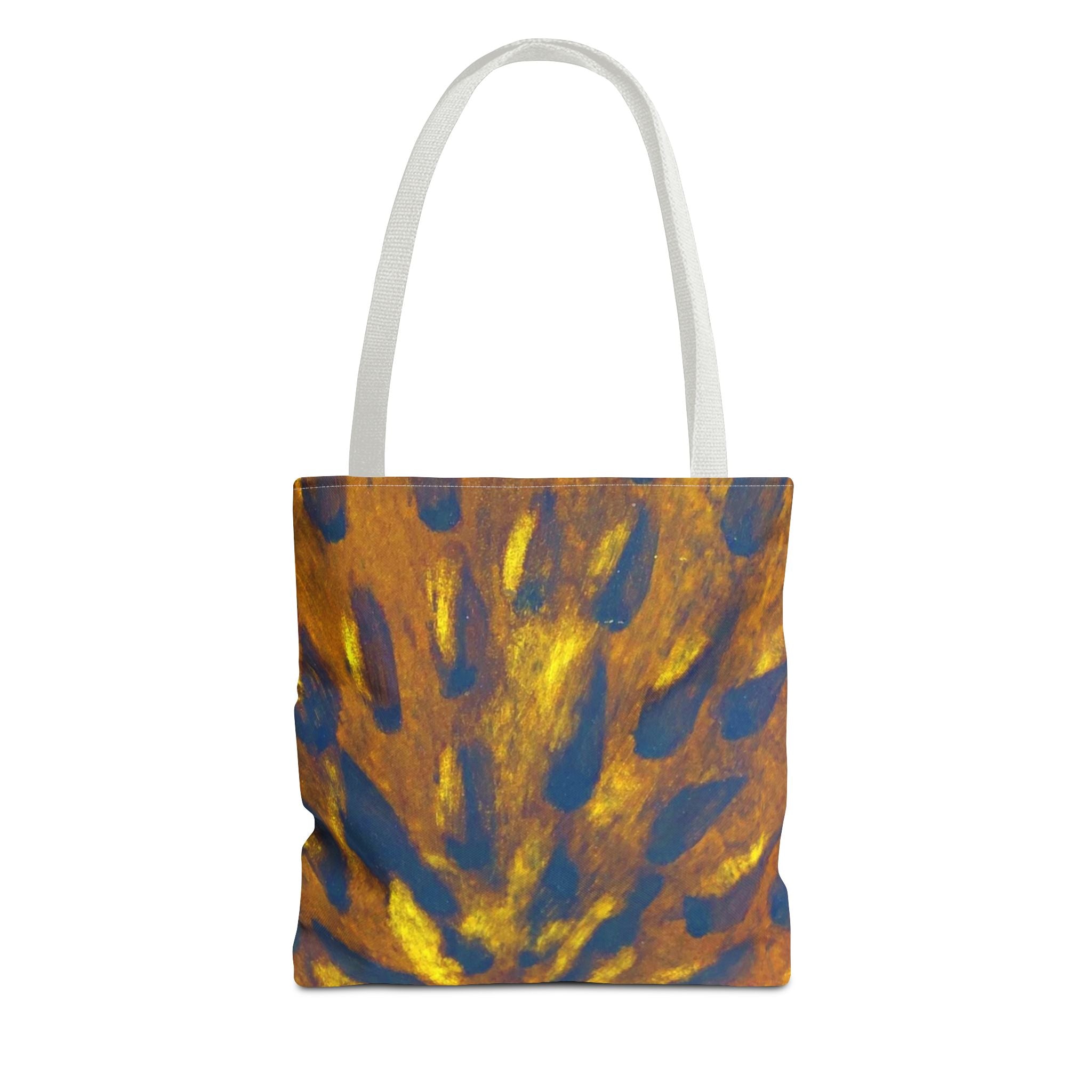 Vibrant Art Tote Bag Designed by Studio Blitz to Walk on the Wild Side for Carryall