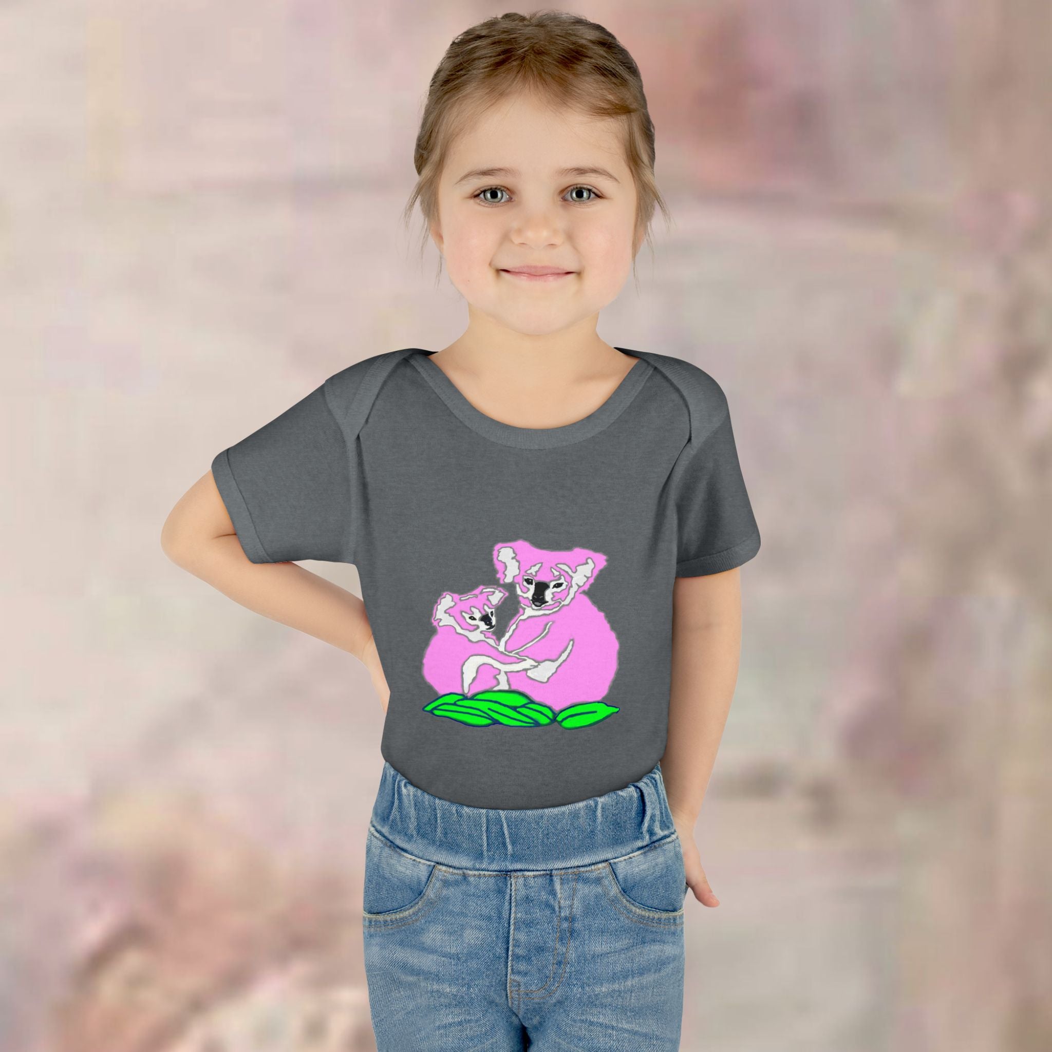 So Cute Pink Koalas designed by Studio Blitz Infant to 24 Mo. Bodysuit