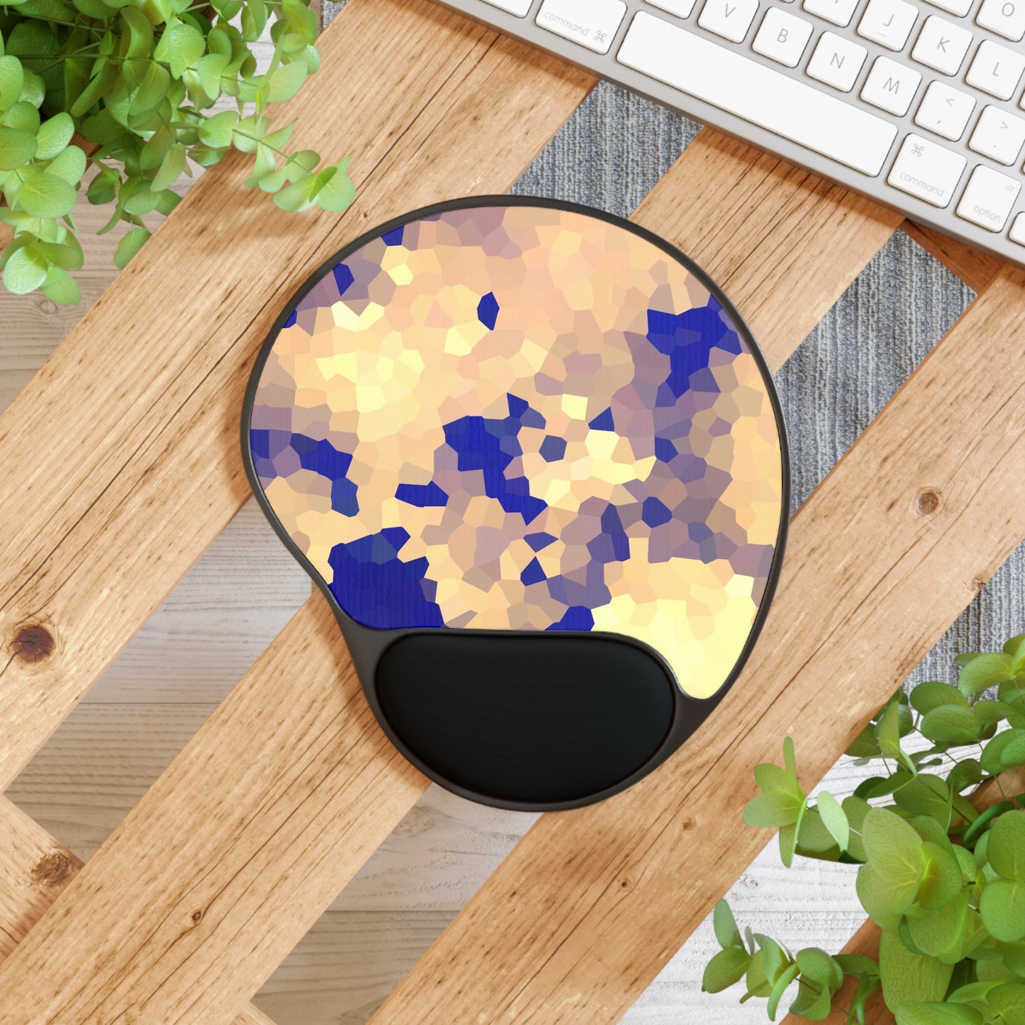 Stylish One of a Kind Mouse Pad With Wrist Rest Designed by Studio Blitz