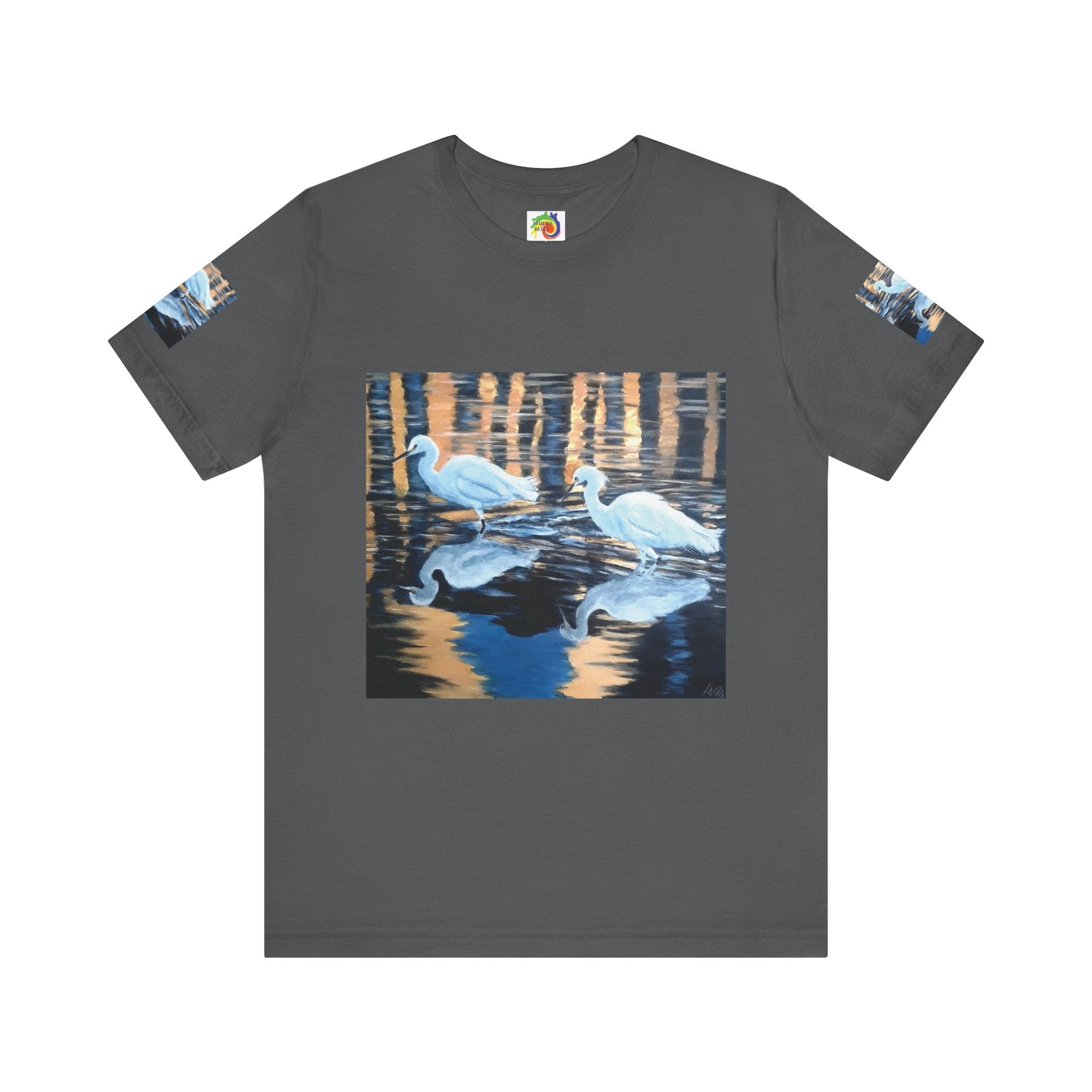 Egret Reflection Unisex Tee
