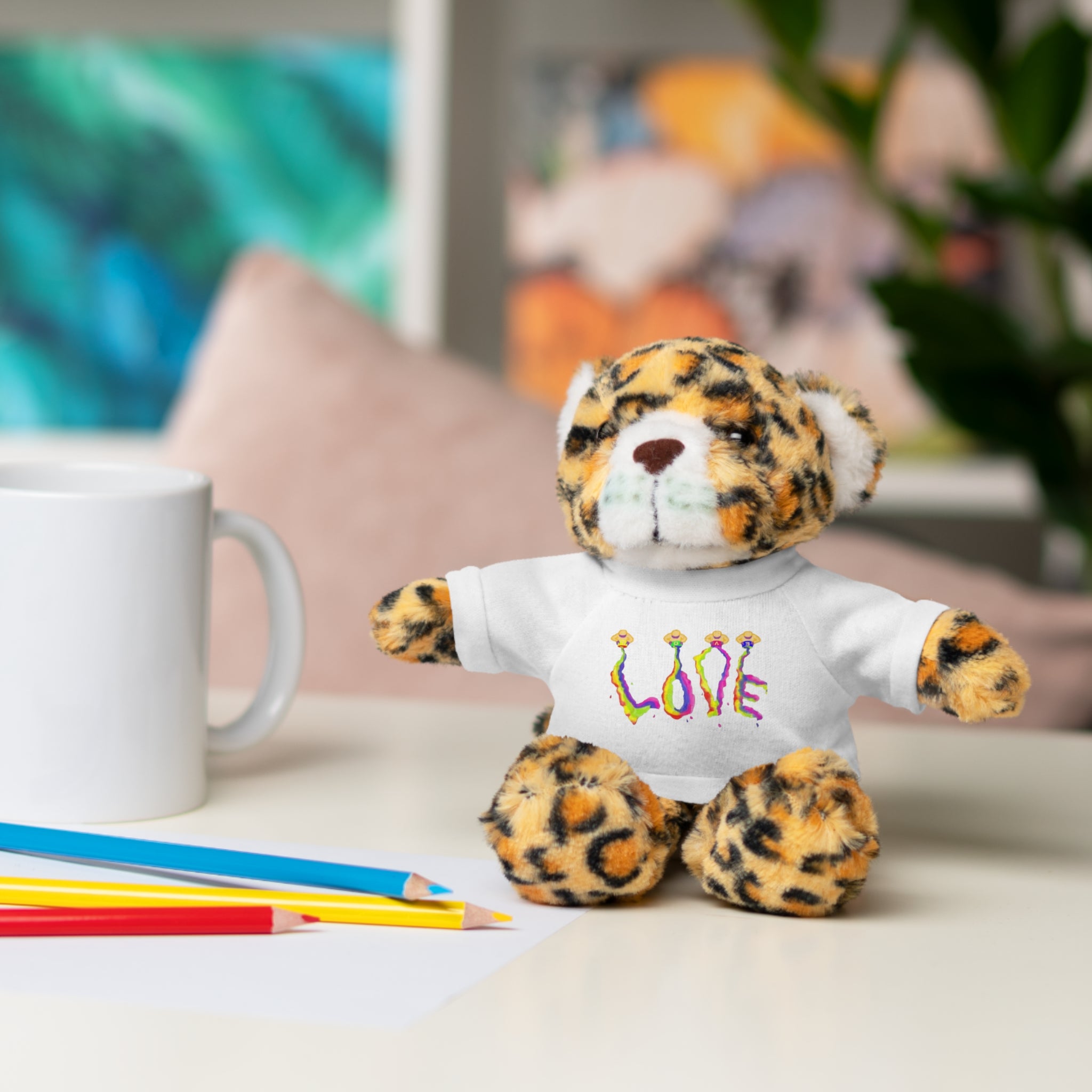 Loveable Stuffed Animals with a Love Tee by Studio Blitz